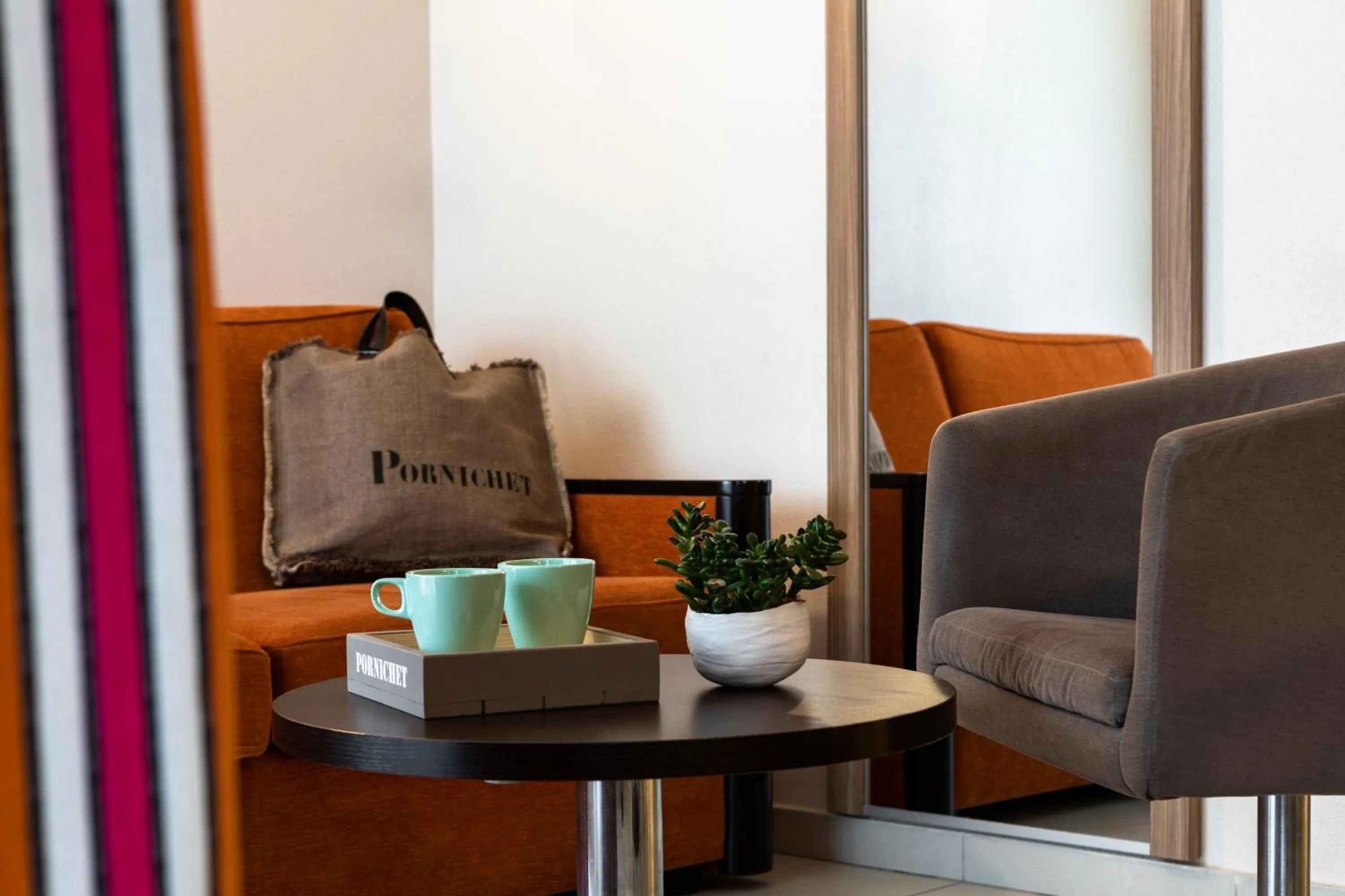 Living room in Escale Oceania Pornichet La Baule