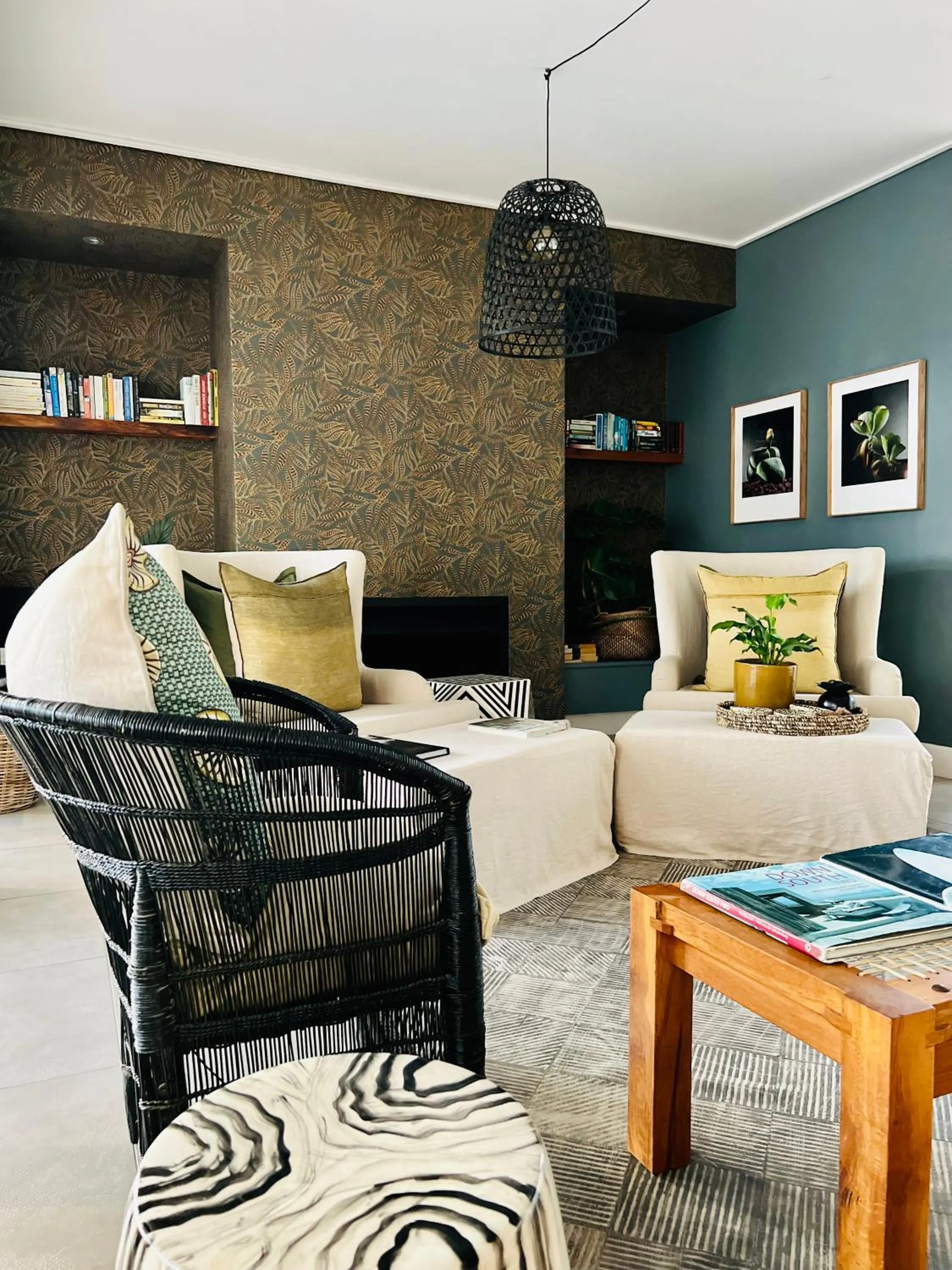 Seating area in Christiana Lodge