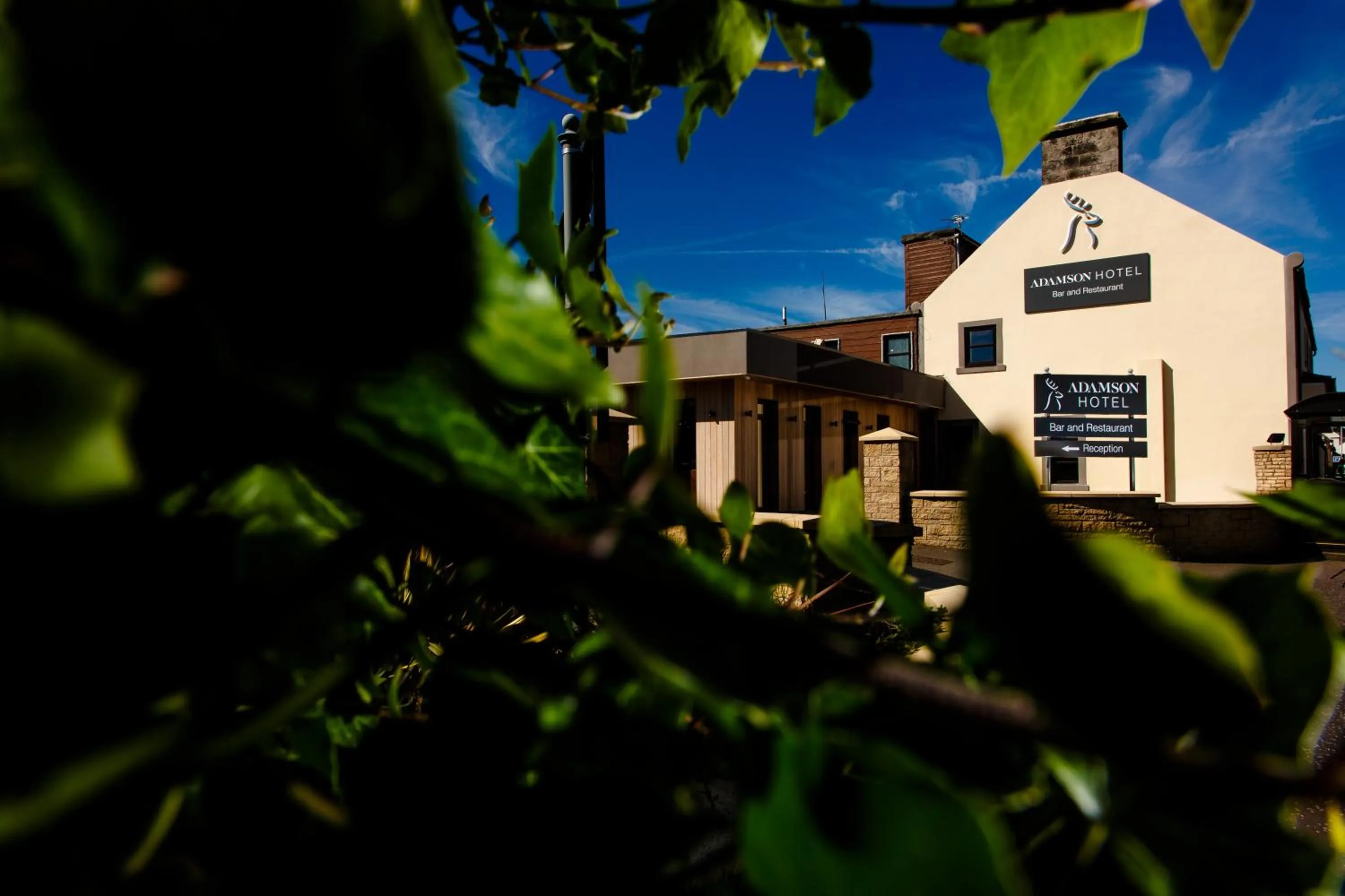 Facade/entrance in Adamson Hotel