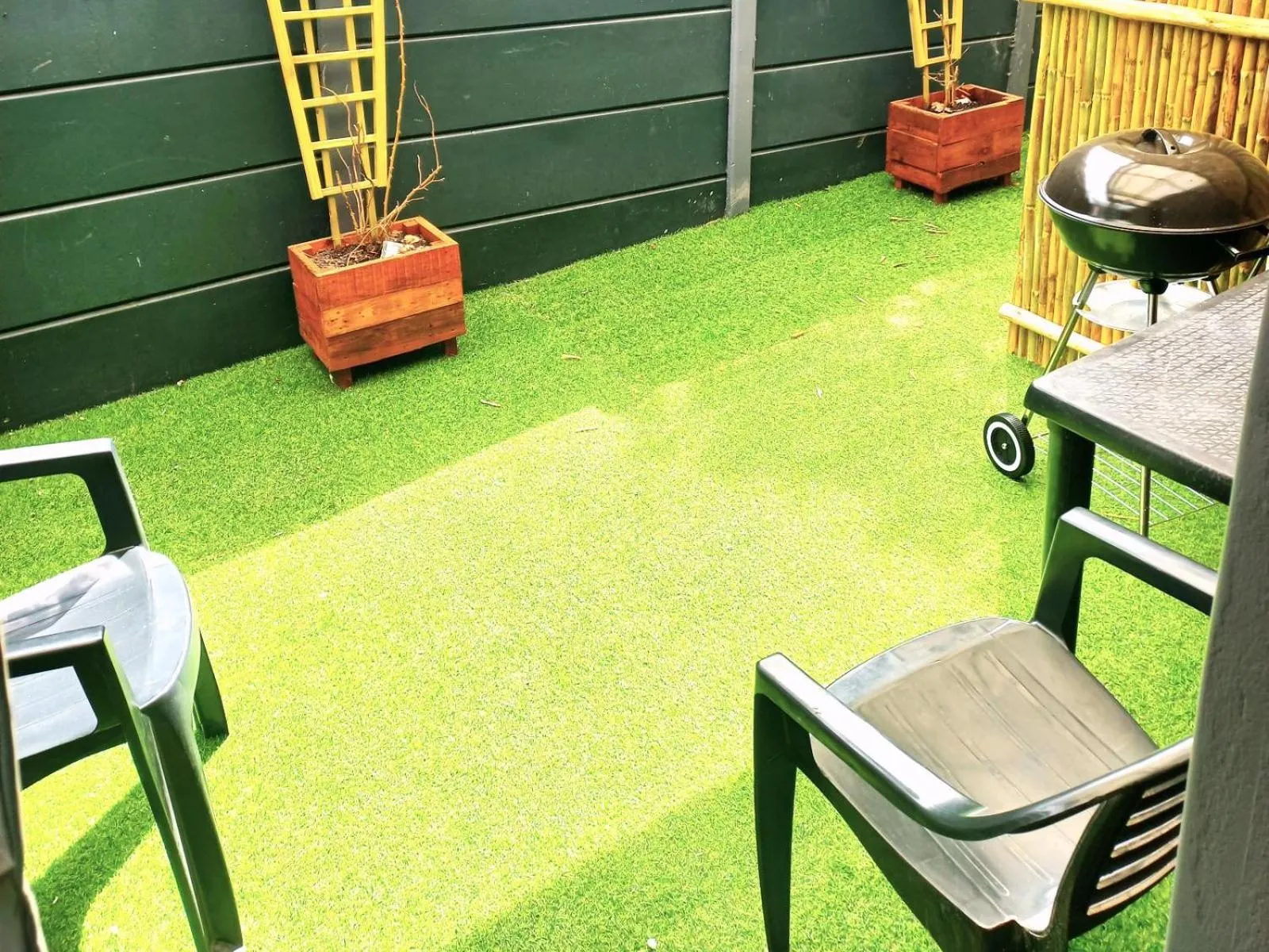 BBQ facilities in The Lion's Den