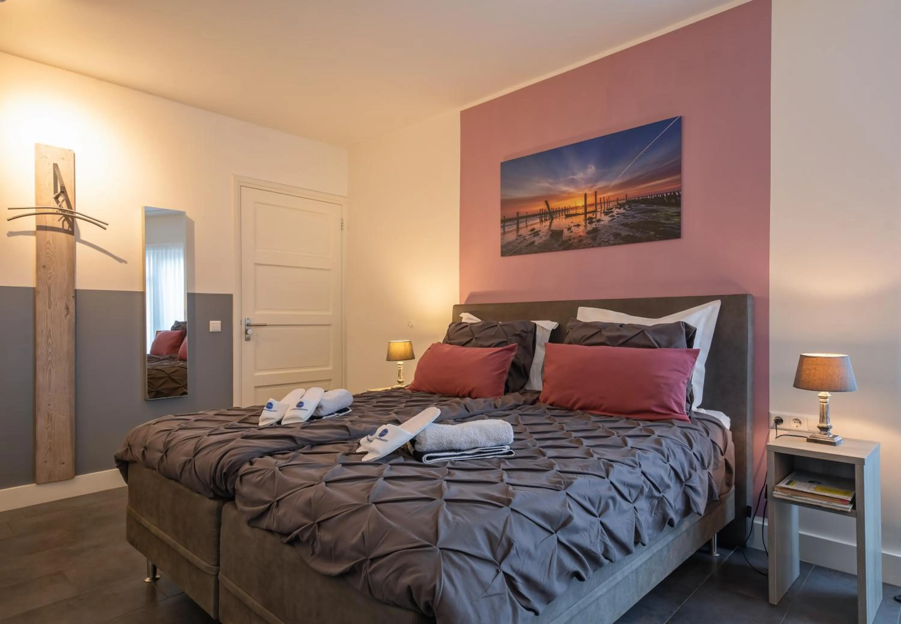 Bed in BnB 't Kraaiennest