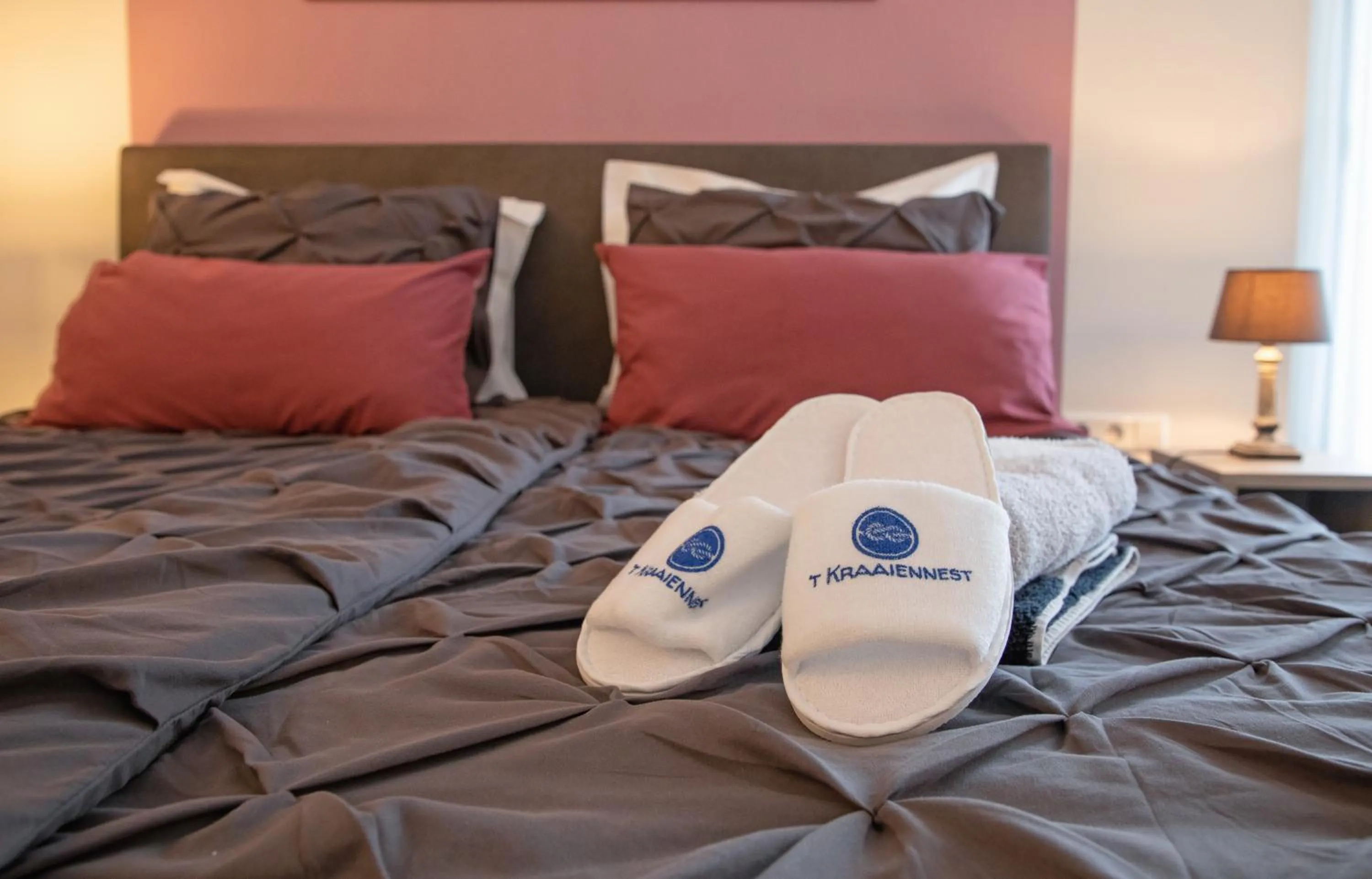 Bed in BnB 't Kraaiennest