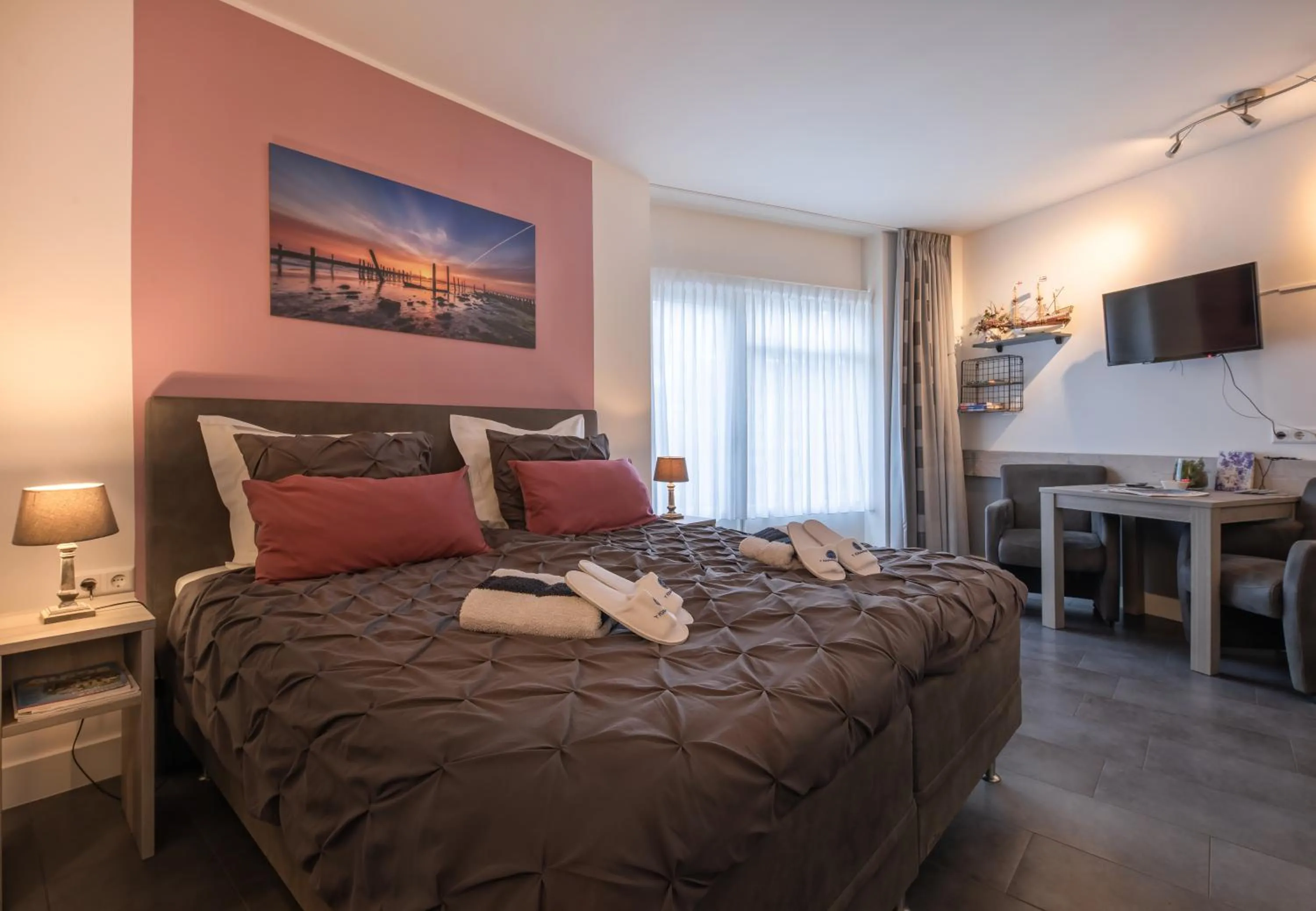 Bed in BnB 't Kraaiennest