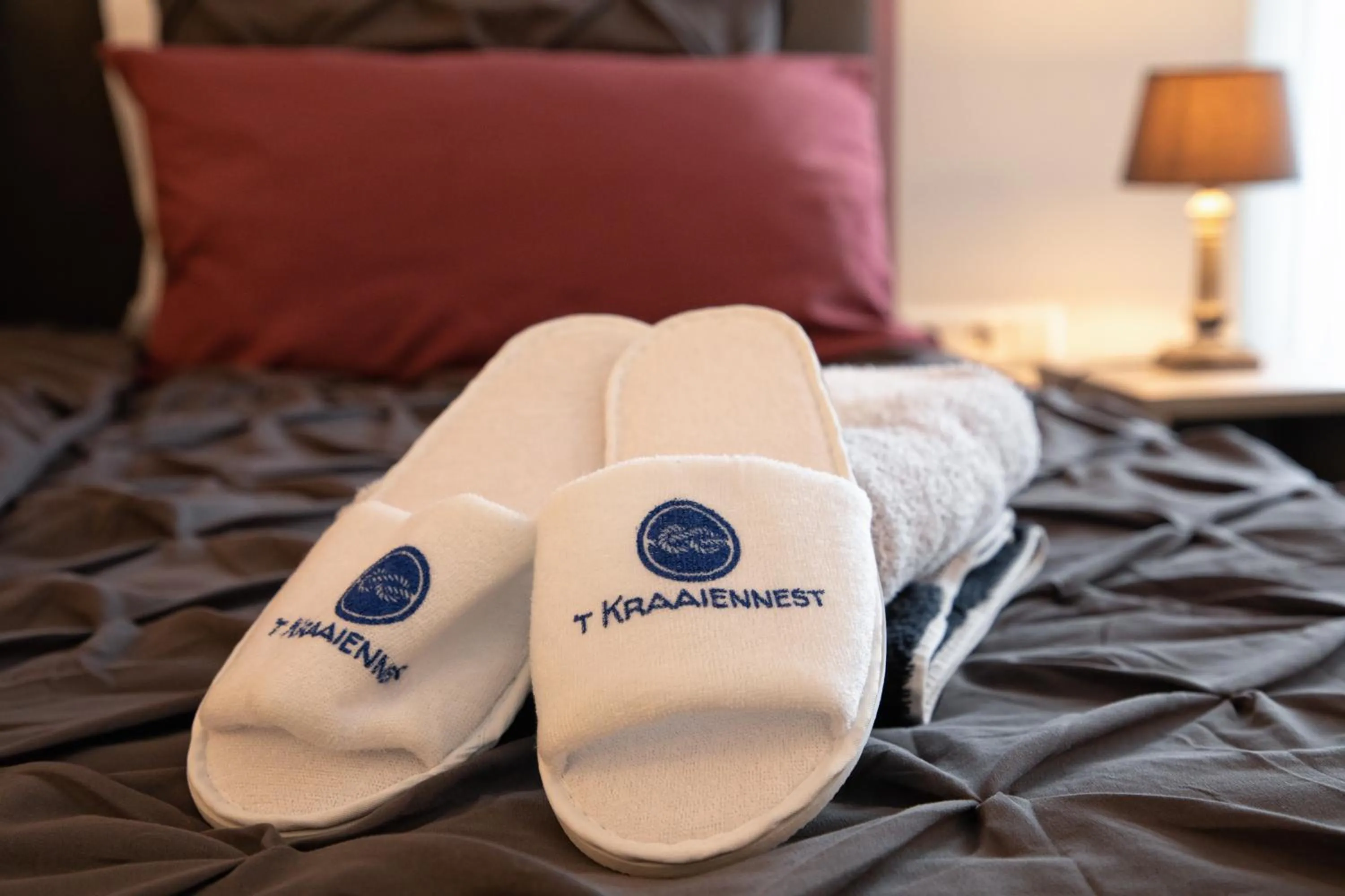 Bed in BnB 't Kraaiennest