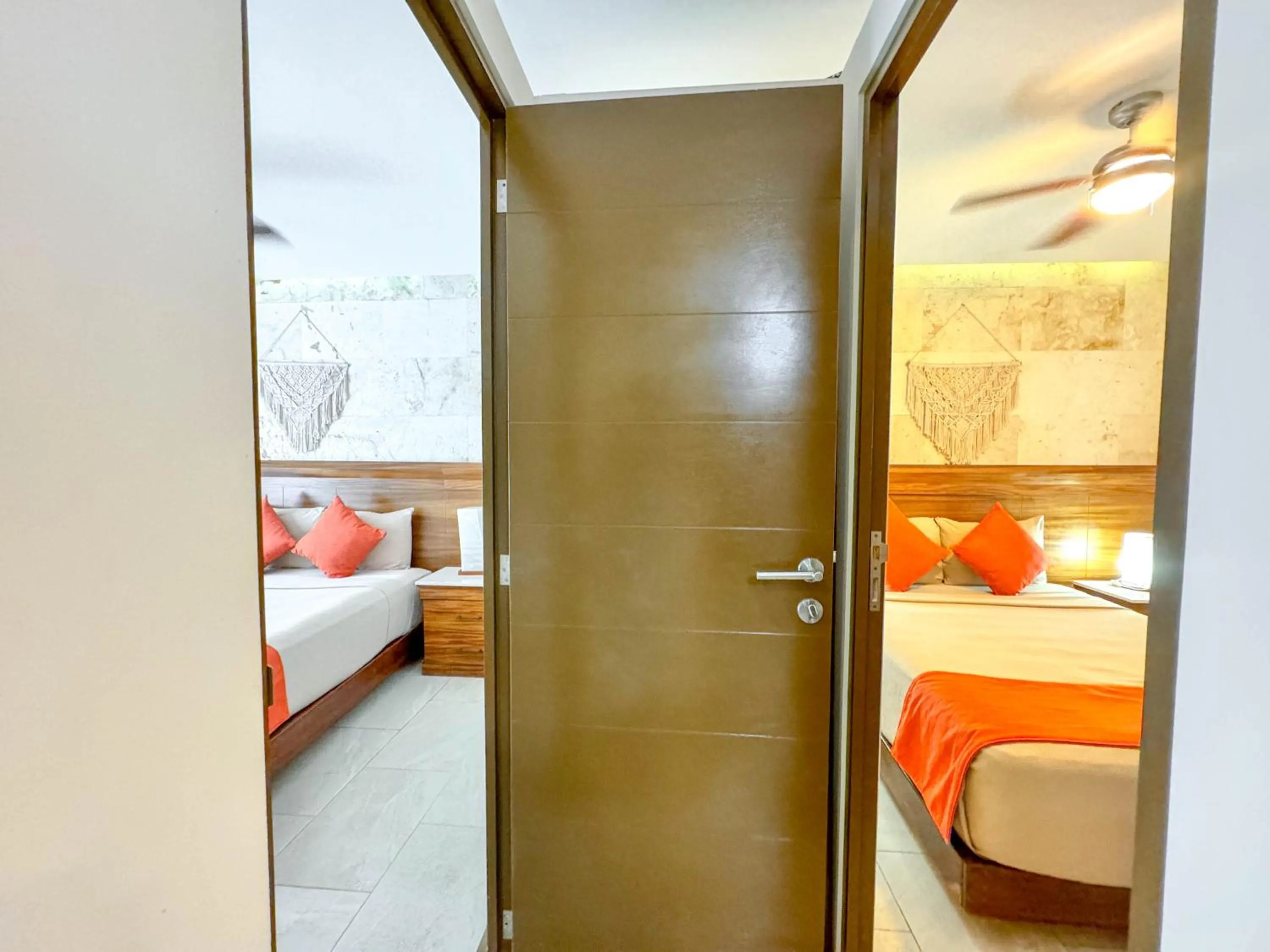 Bed in Grand Fifty Suites