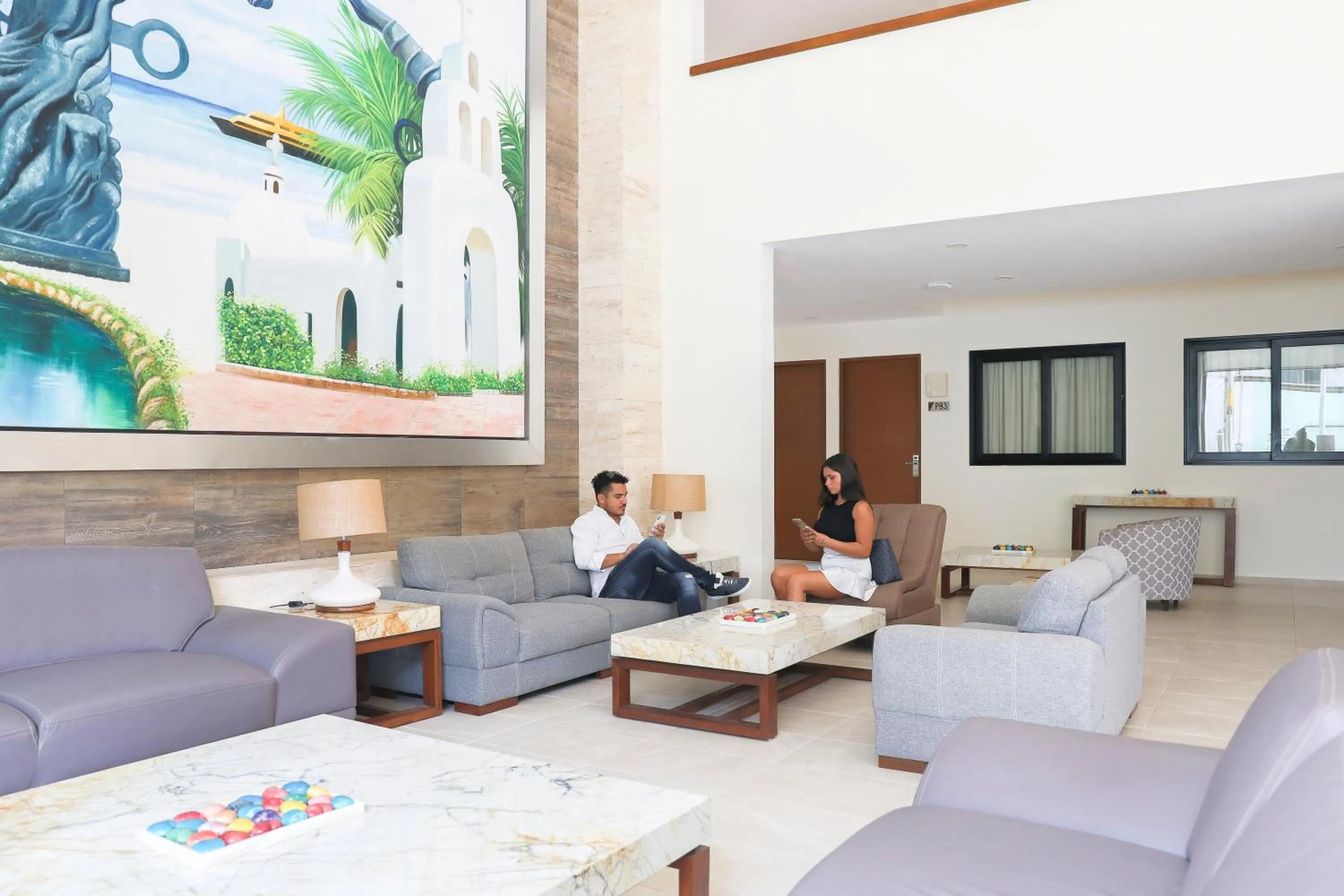 Lobby or reception in Grand Fifty Suites