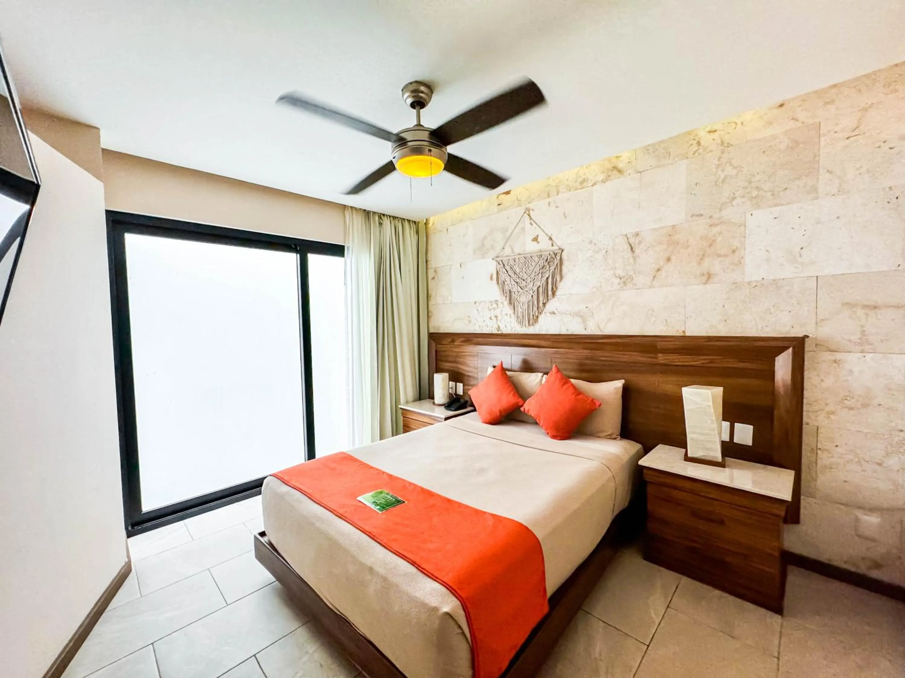 Bedroom, Bed in Grand Fifty Suites