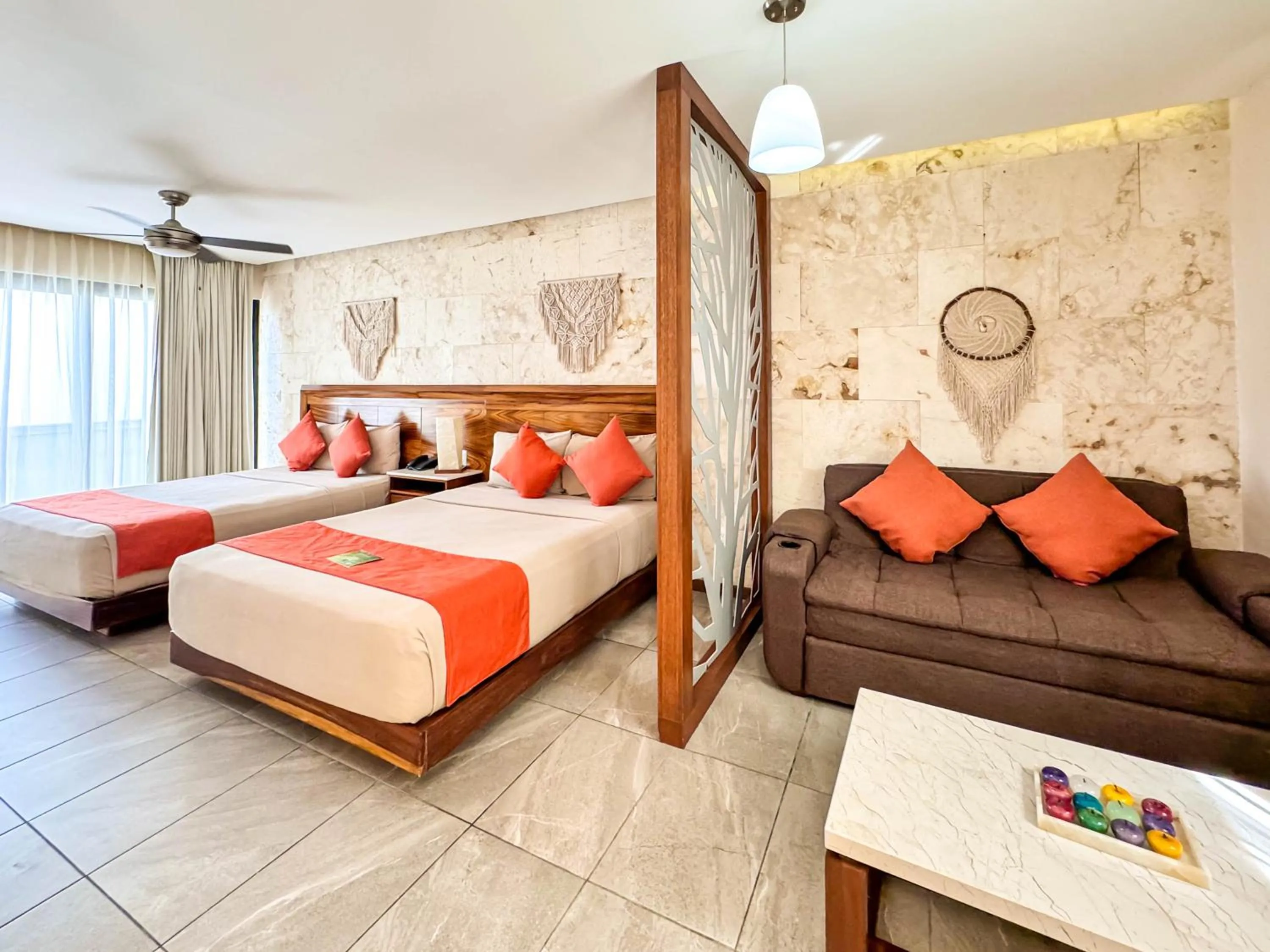 Bed in Grand Fifty Suites