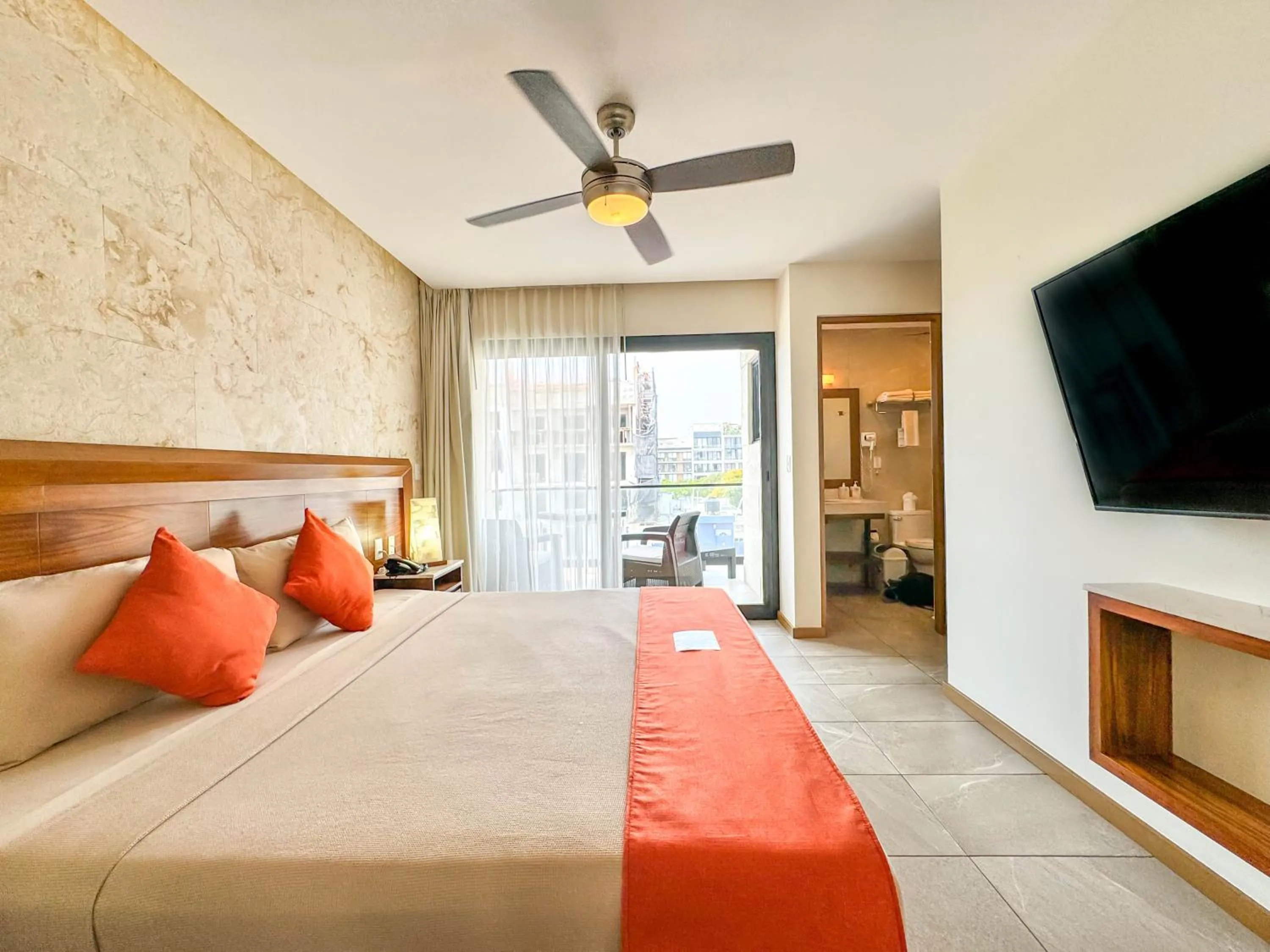 Bed in Grand Fifty Suites