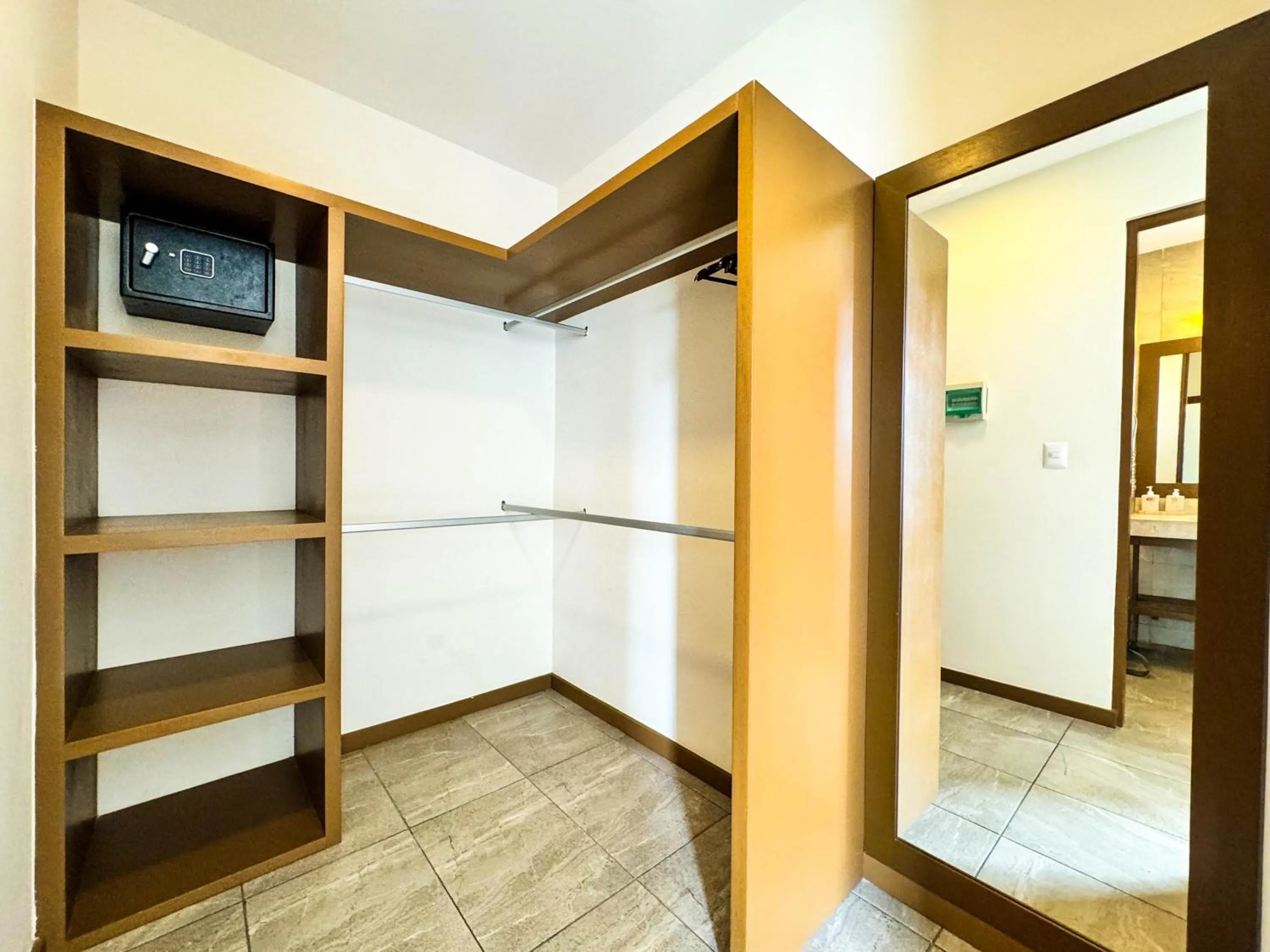 wardrobe in Grand Fifty Suites