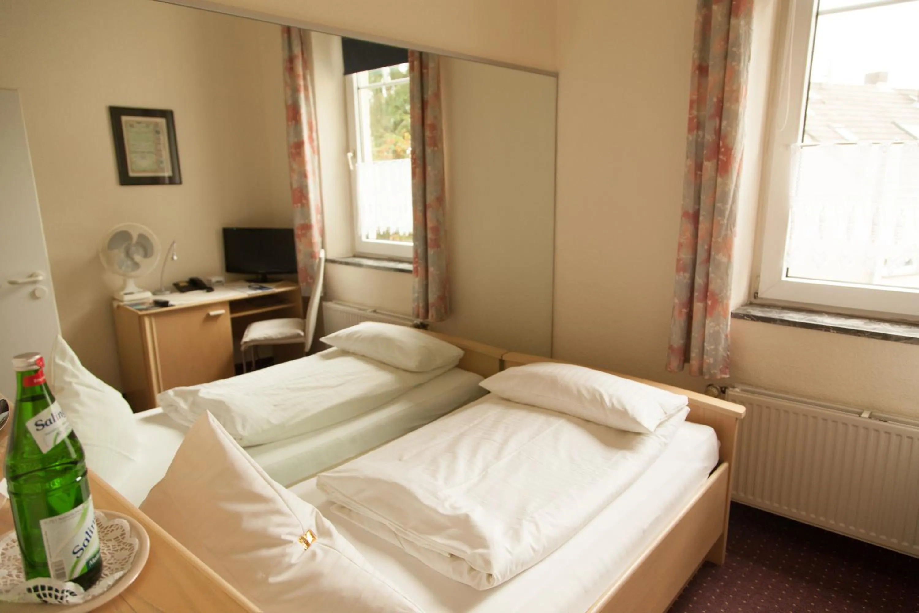 Bed in Hotel Moerser Hof