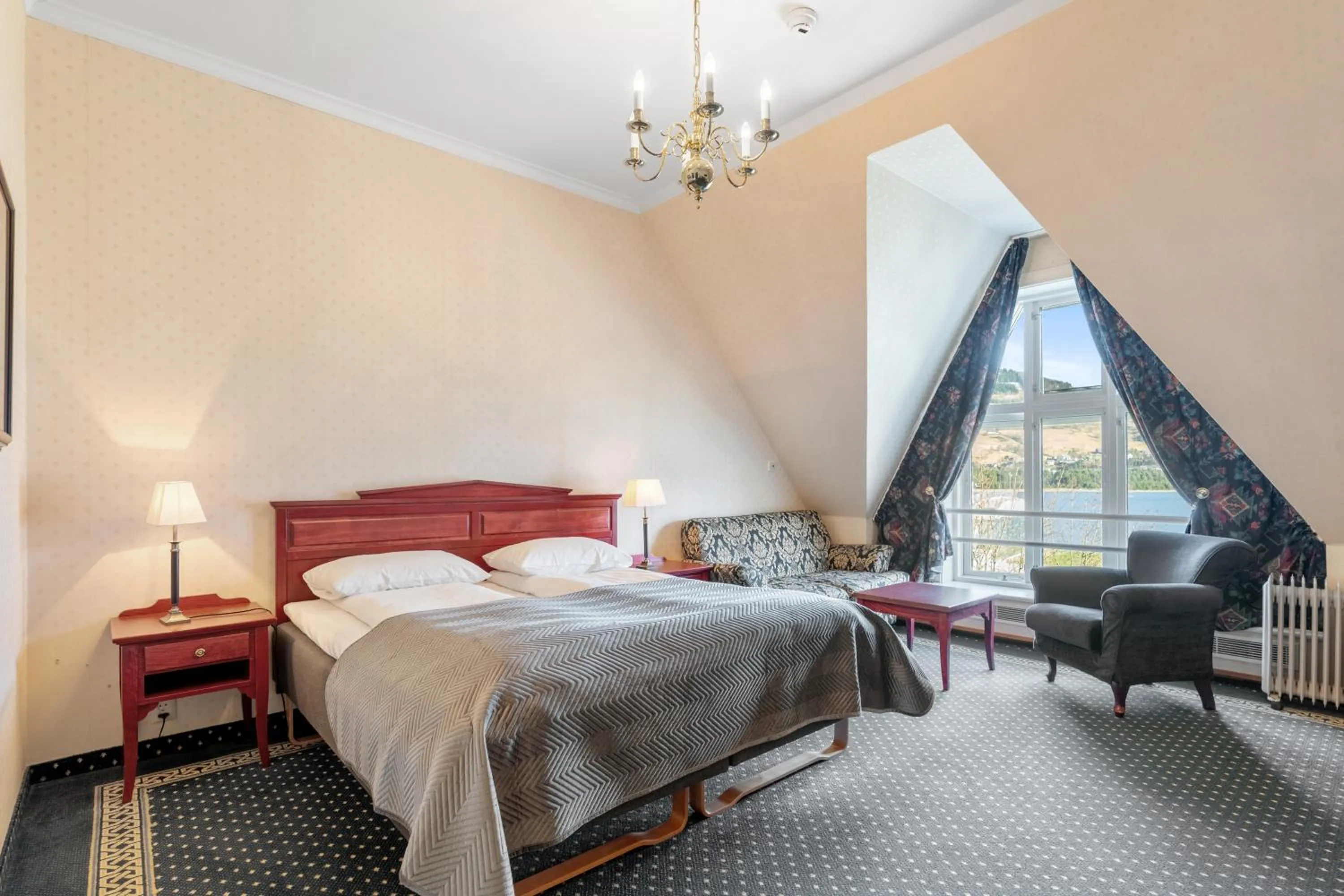 Bed in Fleischer's Hotel