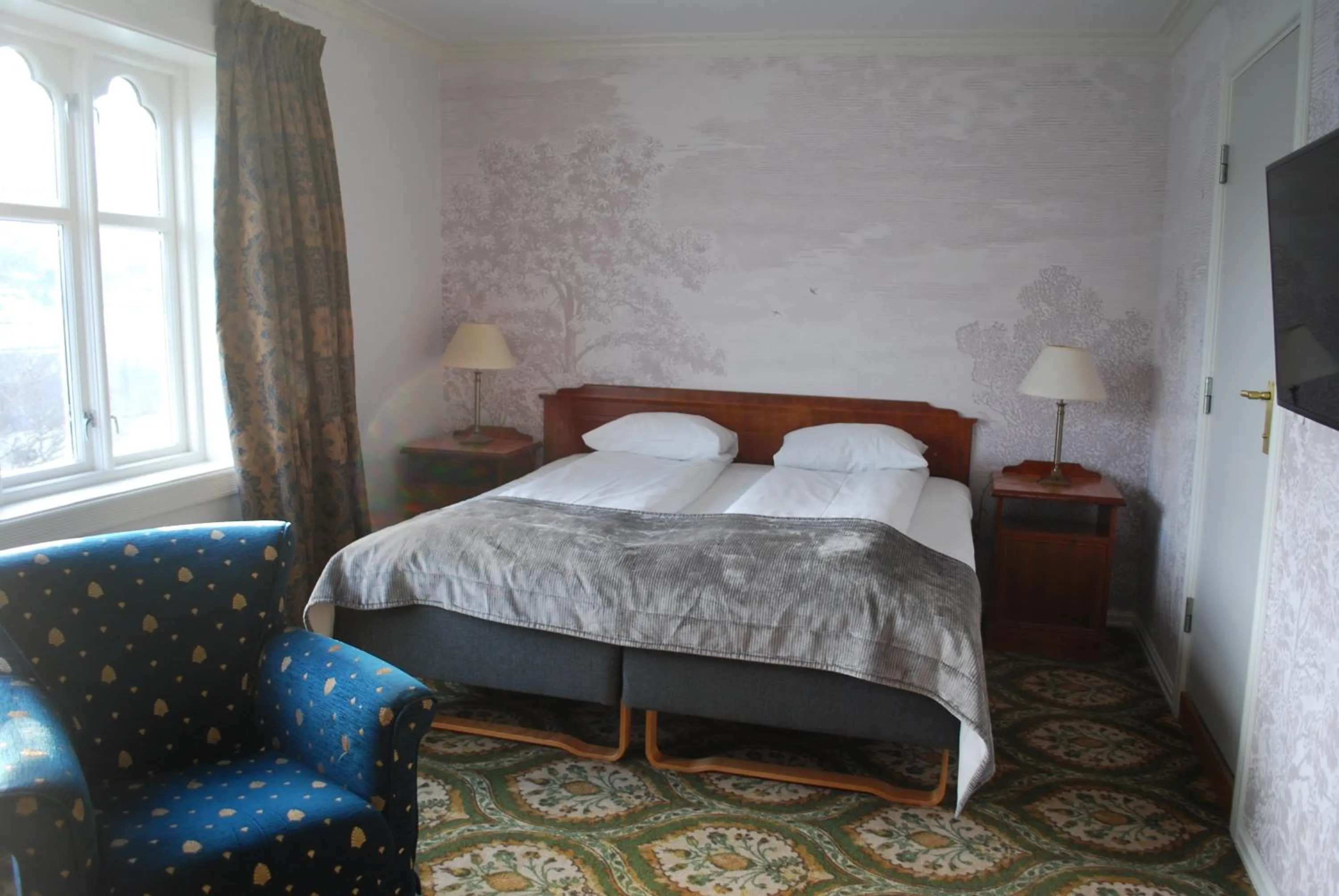 Bed in Fleischer's Hotel