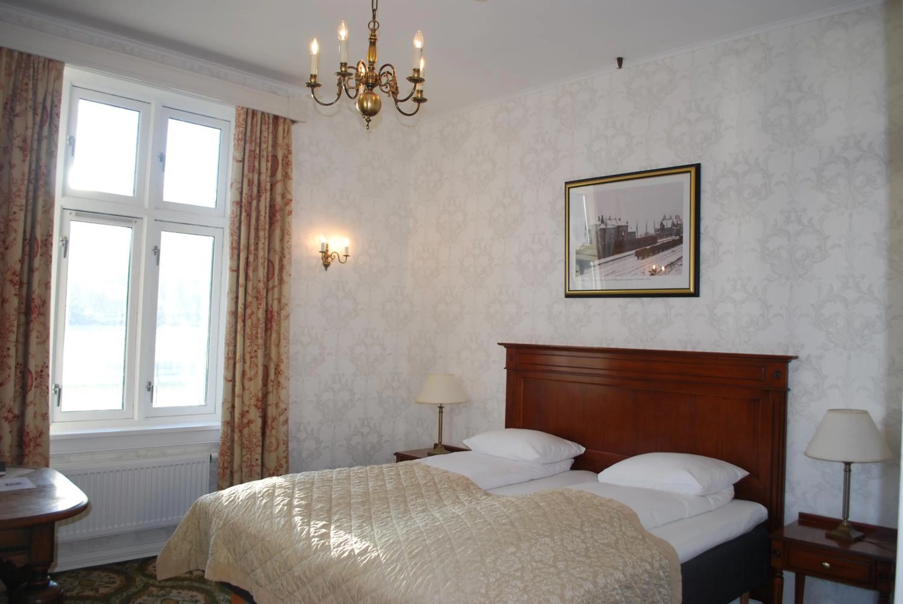 Bed in Fleischer's Hotel