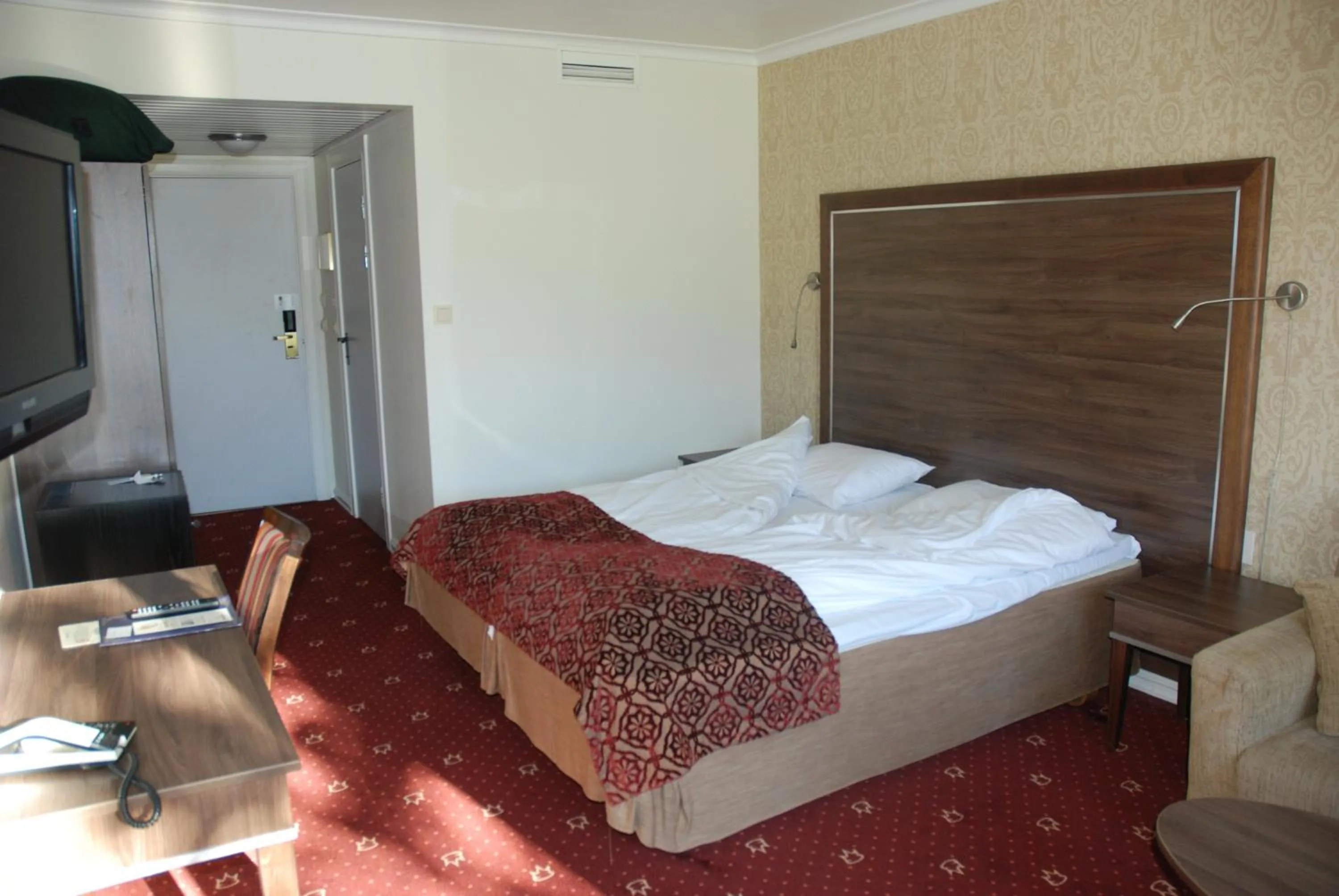 Bed in Fleischer's Hotel