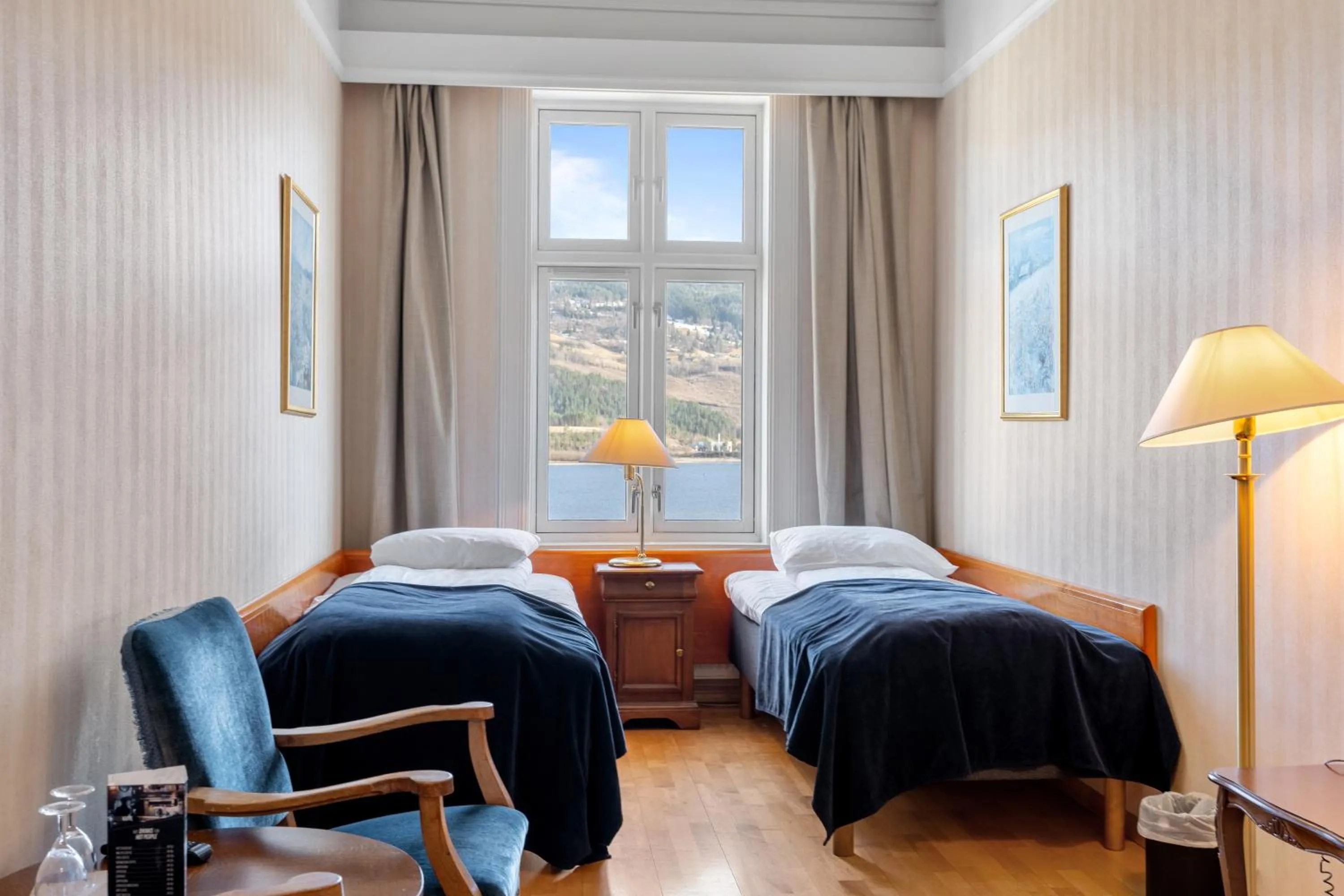 Bed in Fleischer's Hotel