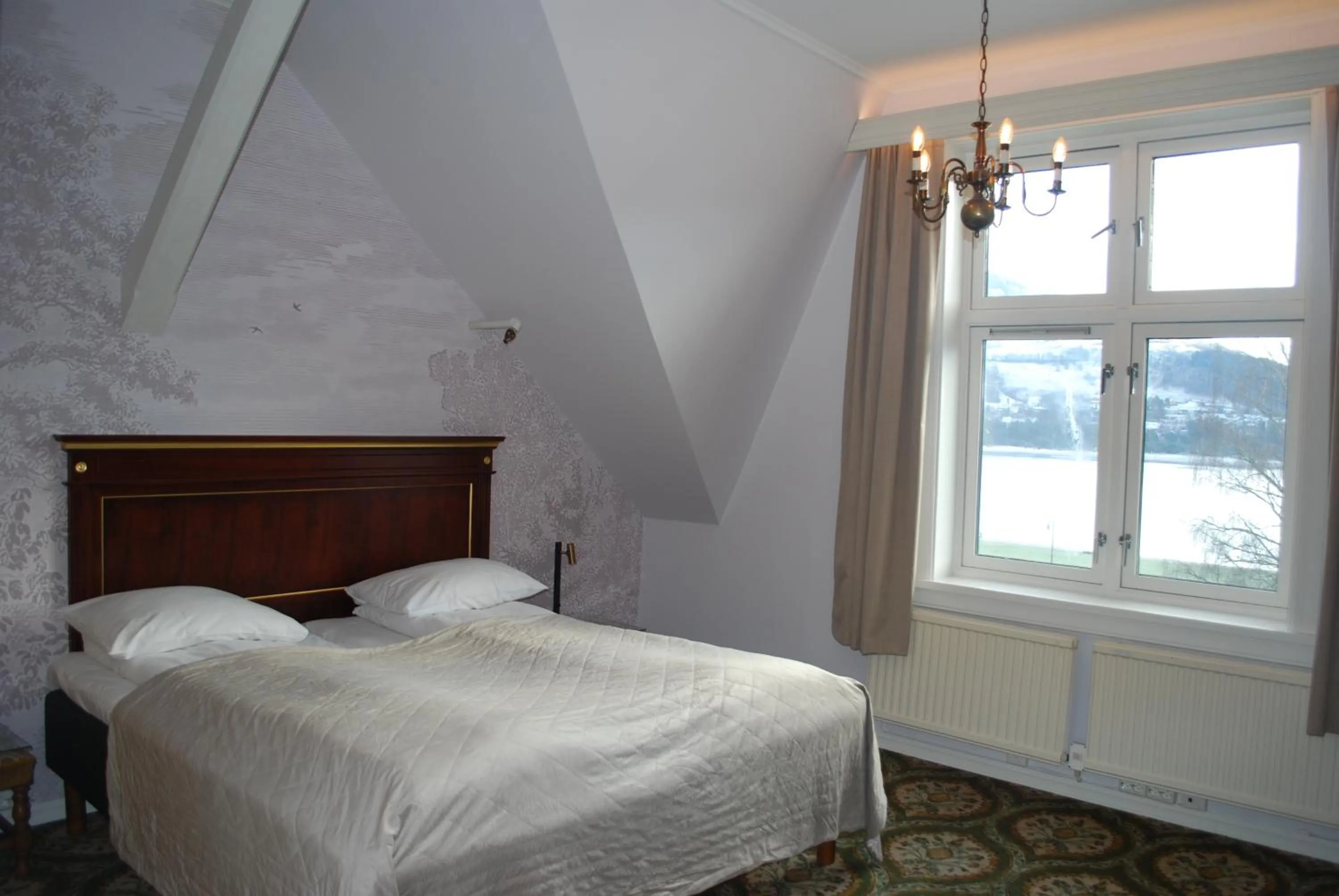 Bed in Fleischer's Hotel