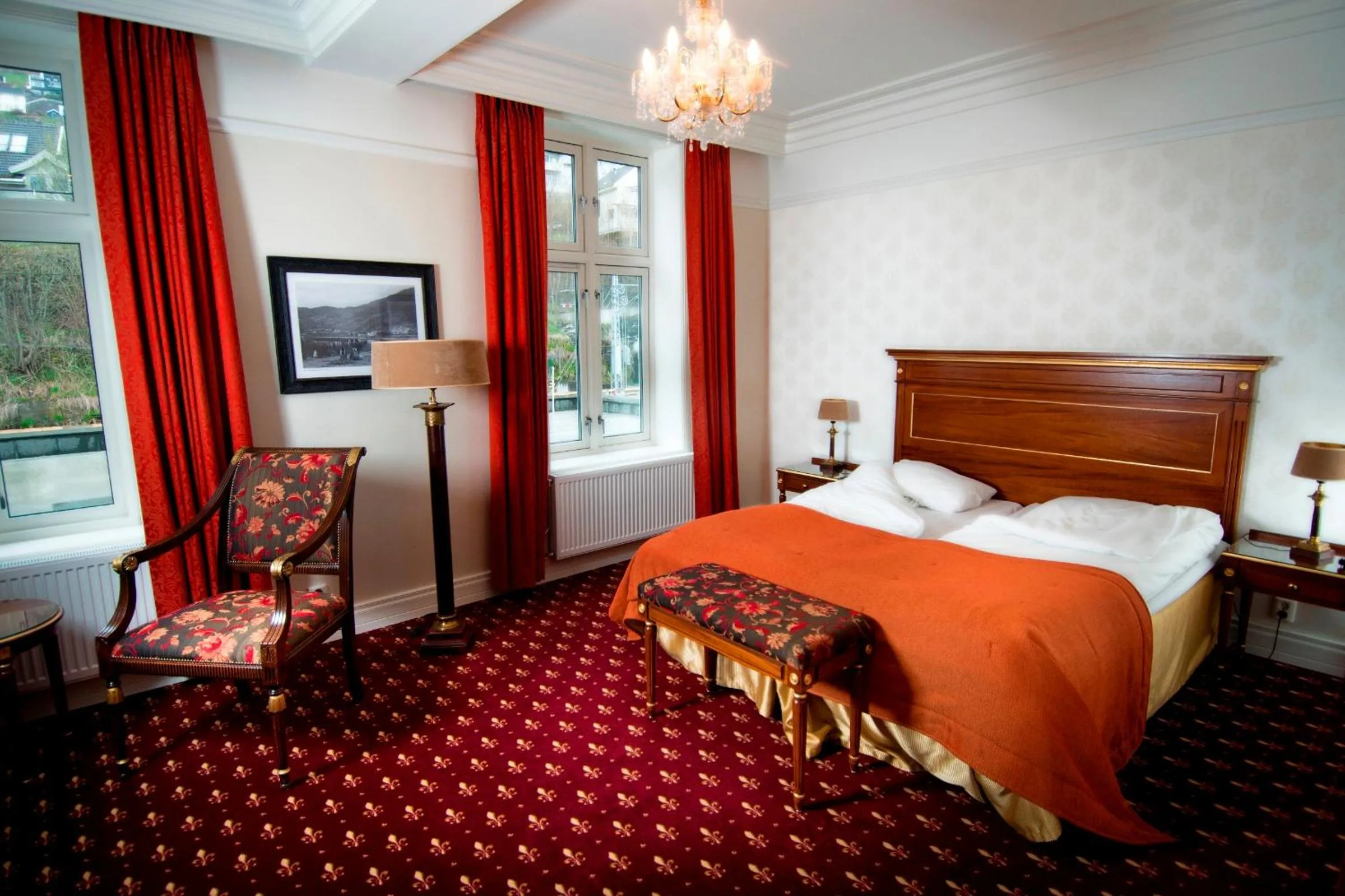 Bed in Fleischer's Hotel