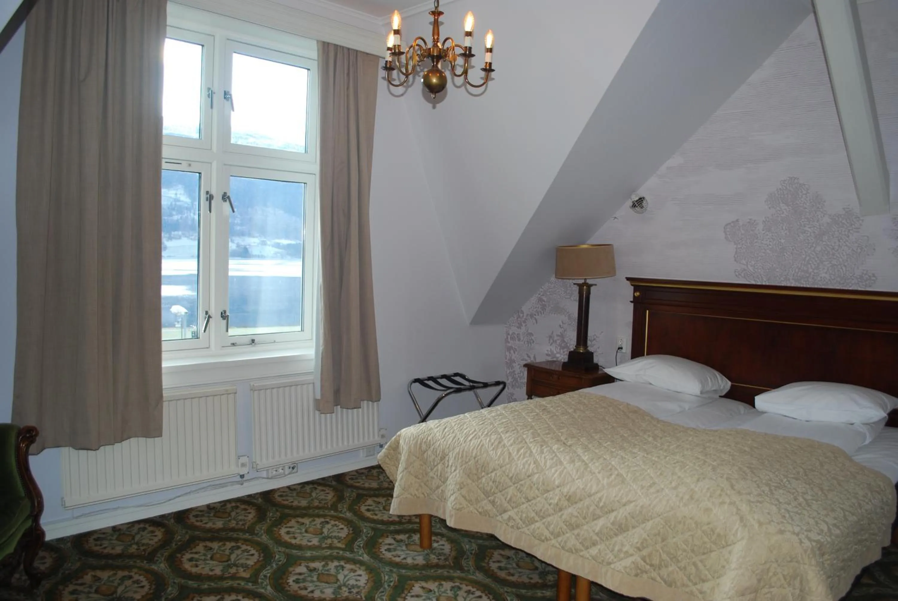 Bed in Fleischer's Hotel