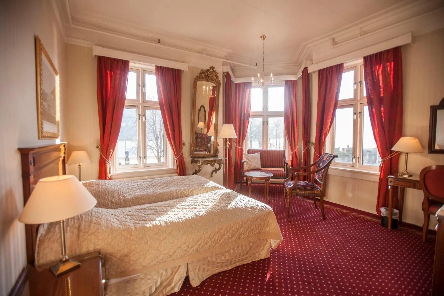 Bed in Fleischer's Hotel