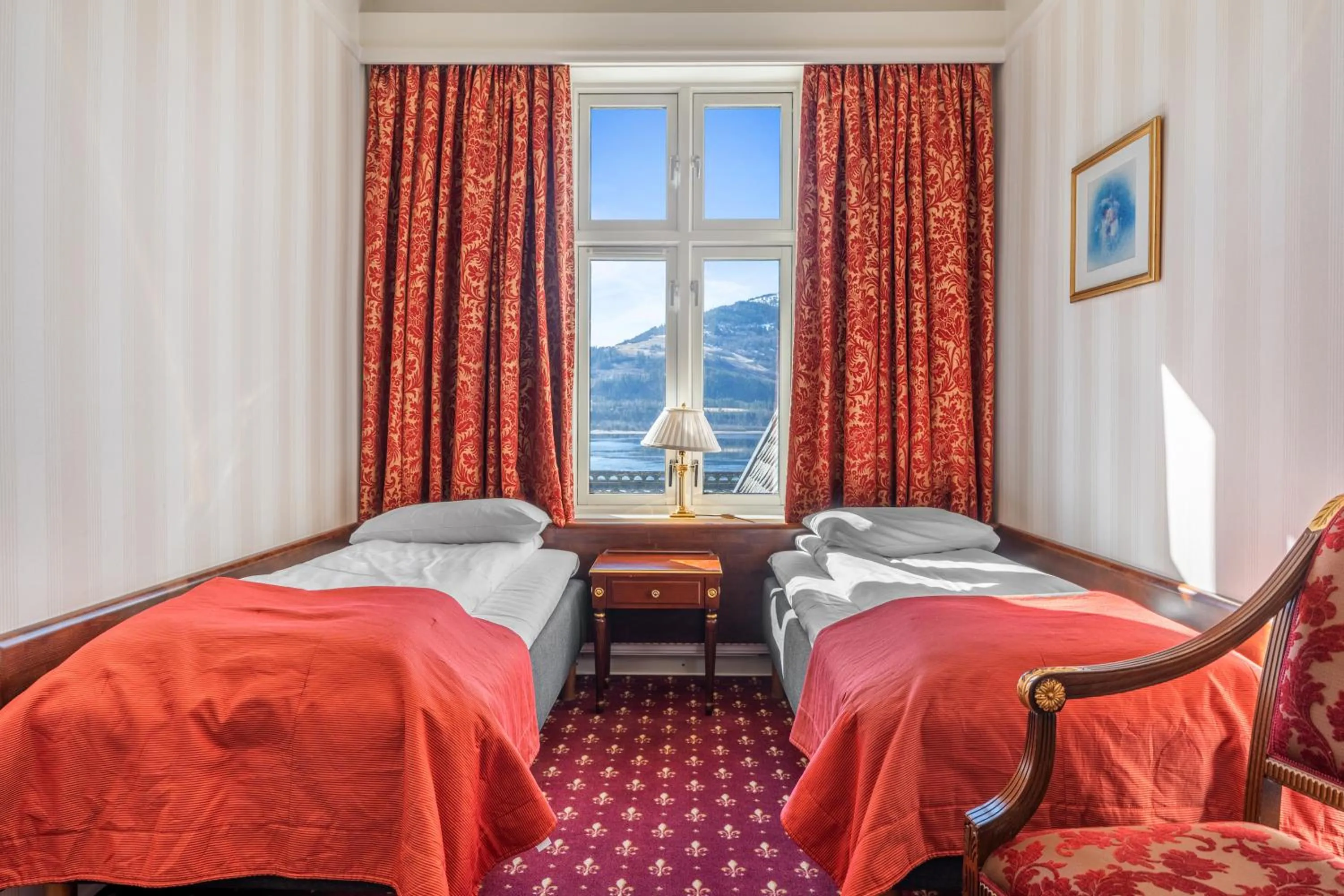 Bed in Fleischer's Hotel