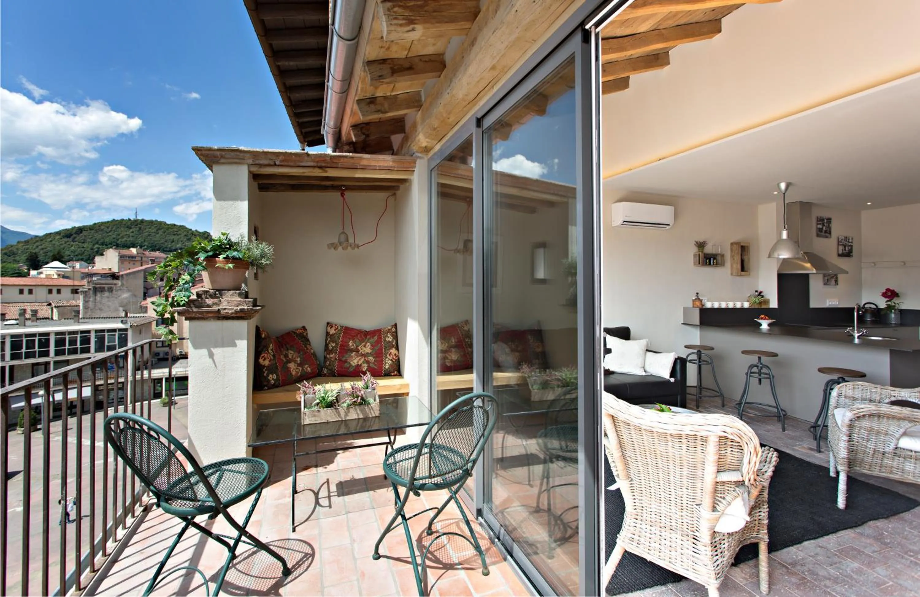 Balcony/Terrace in El Jardinet de Sant Esteve