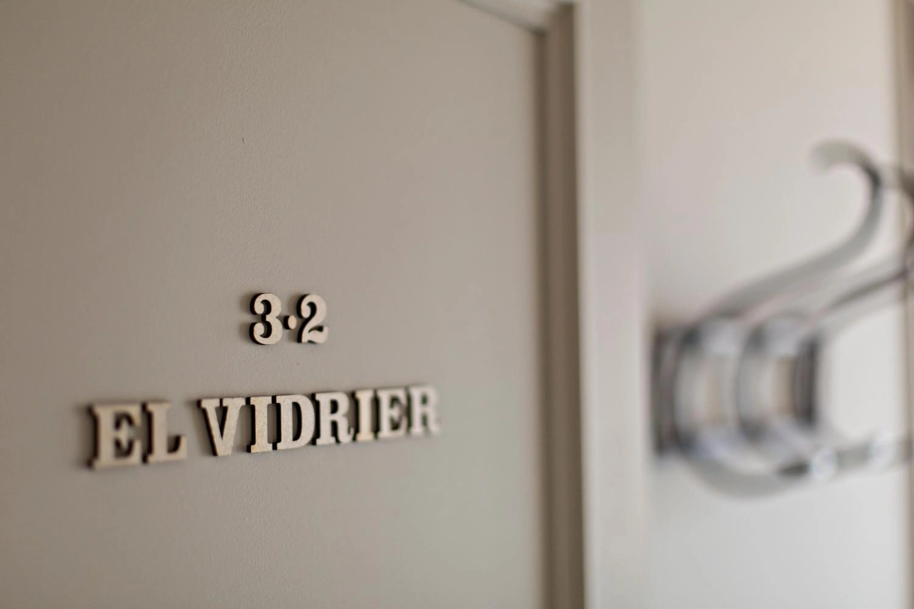 Decorative detail in El Jardinet de Sant Esteve