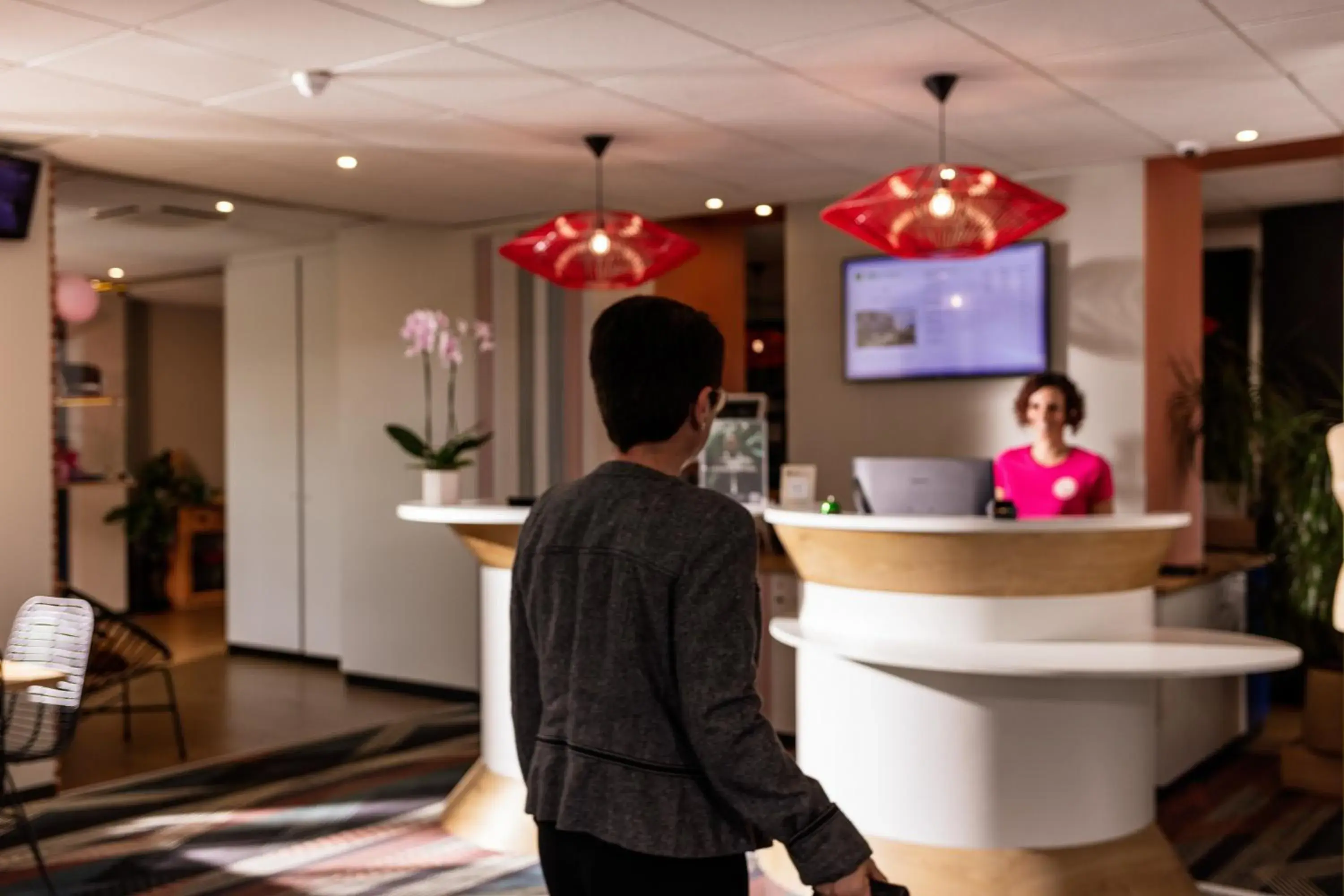 Lobby or reception in ibis Styles Toulouse Lavaur Lobby or reception in ibis Styles Toulouse Lavaur