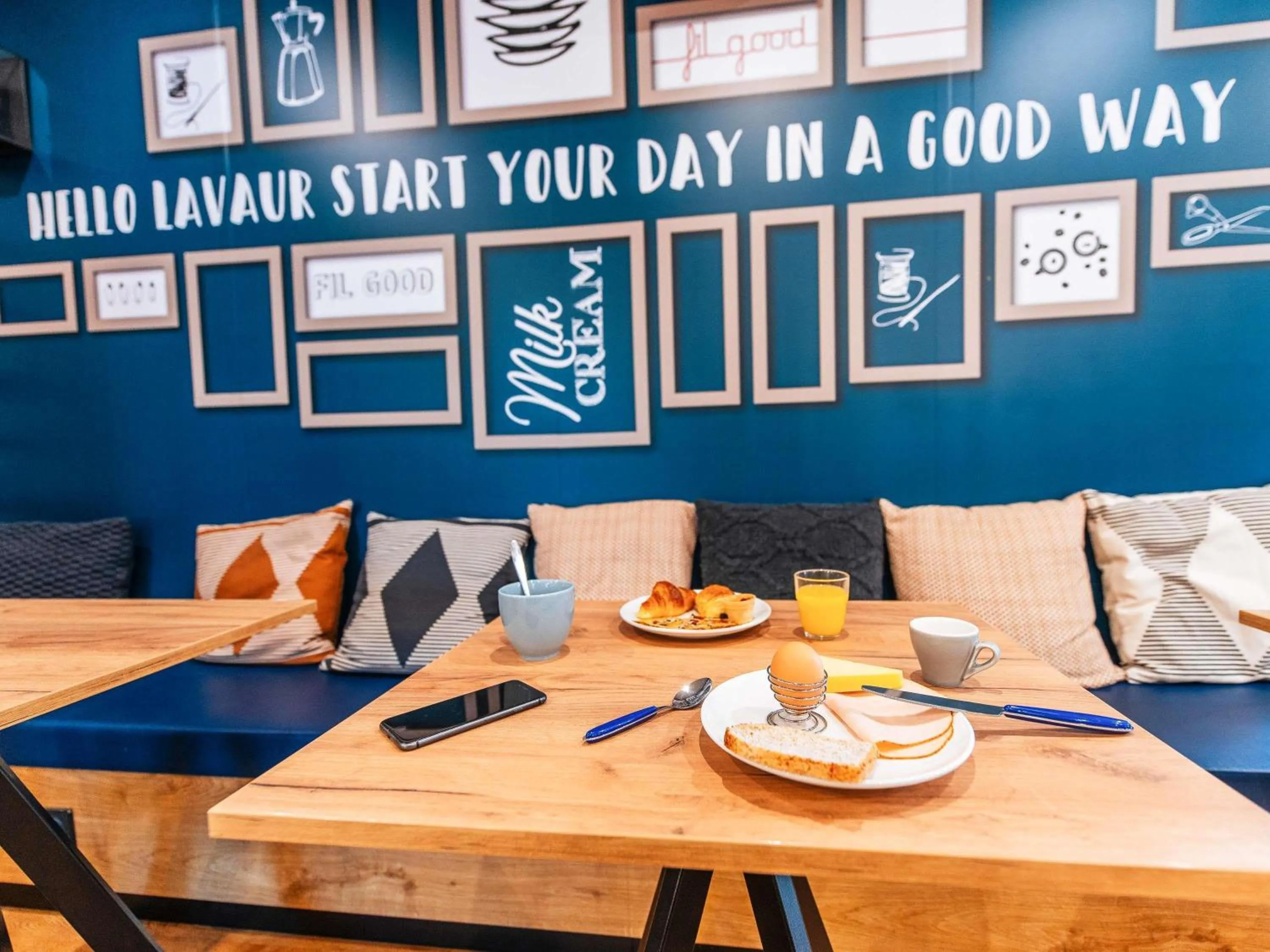 Breakfast in ibis Styles Toulouse Lavaur