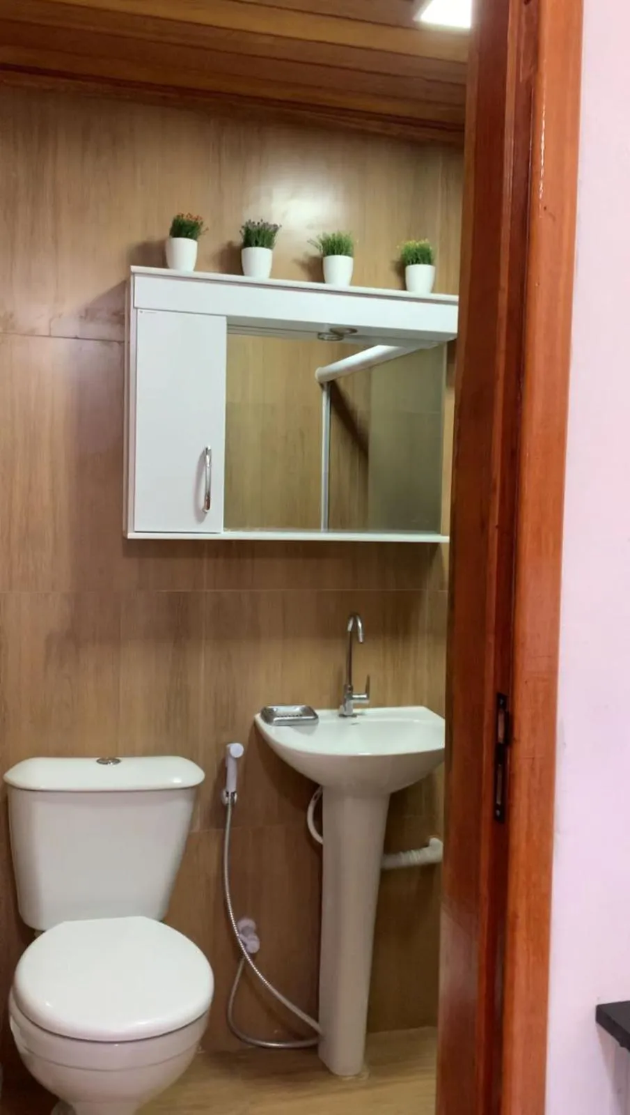 Bathroom in Melhores Suítes