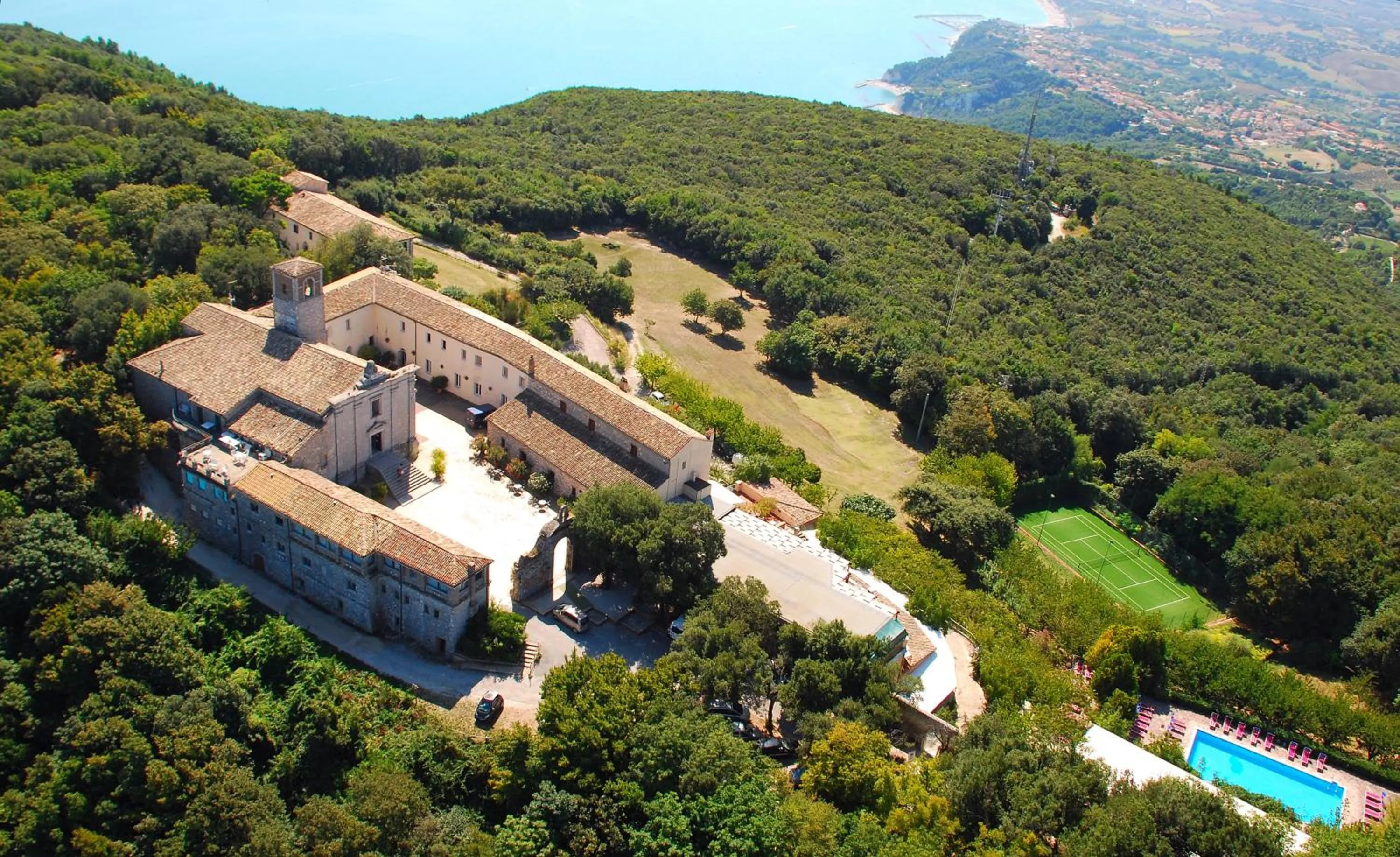 Bird's eye view in Hotel Monteconero