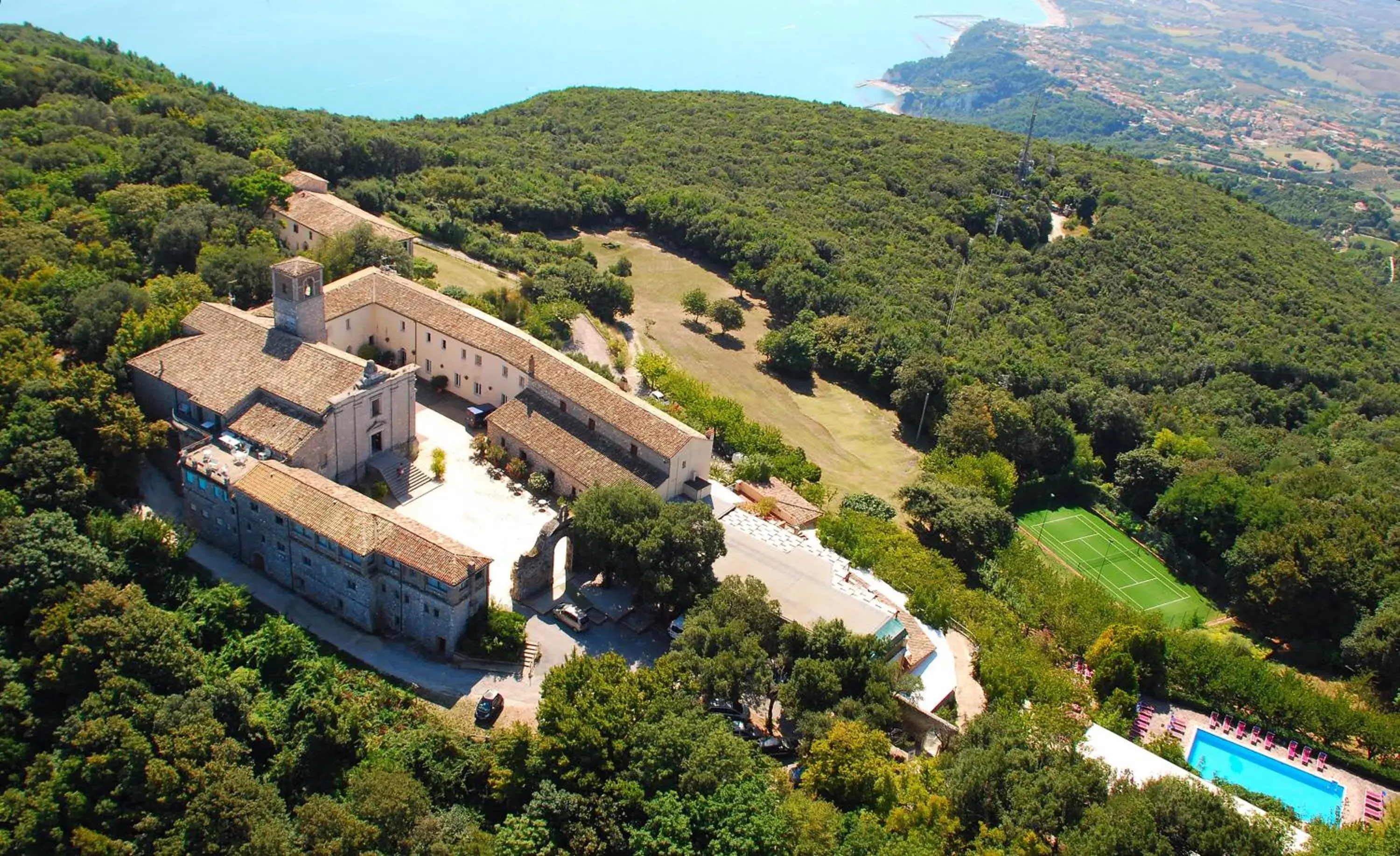 Bird's eye view in Hotel Monteconero Bird's eye view in Hotel Monteconero
