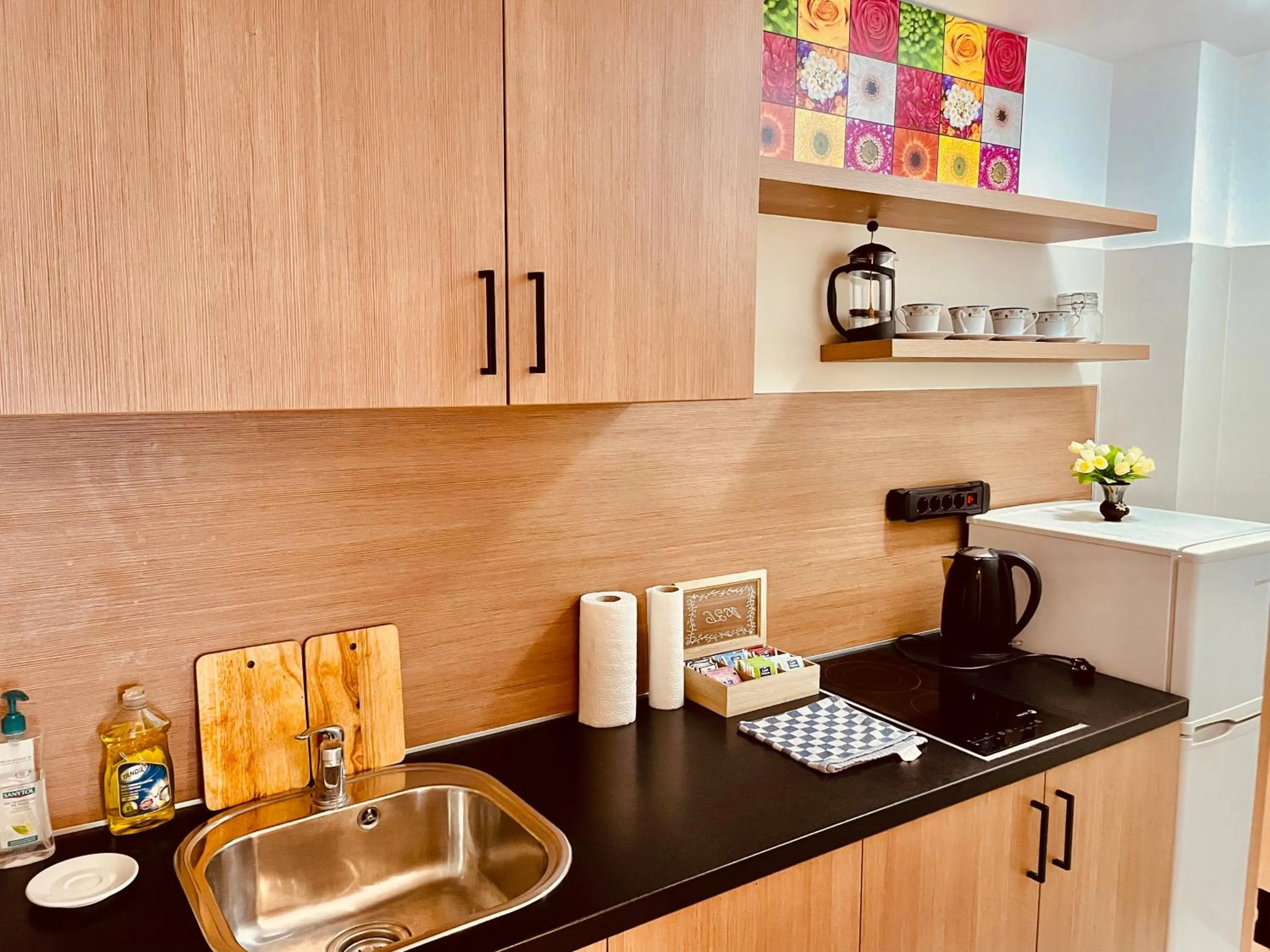 Kitchen or kitchenette in Villa Lux