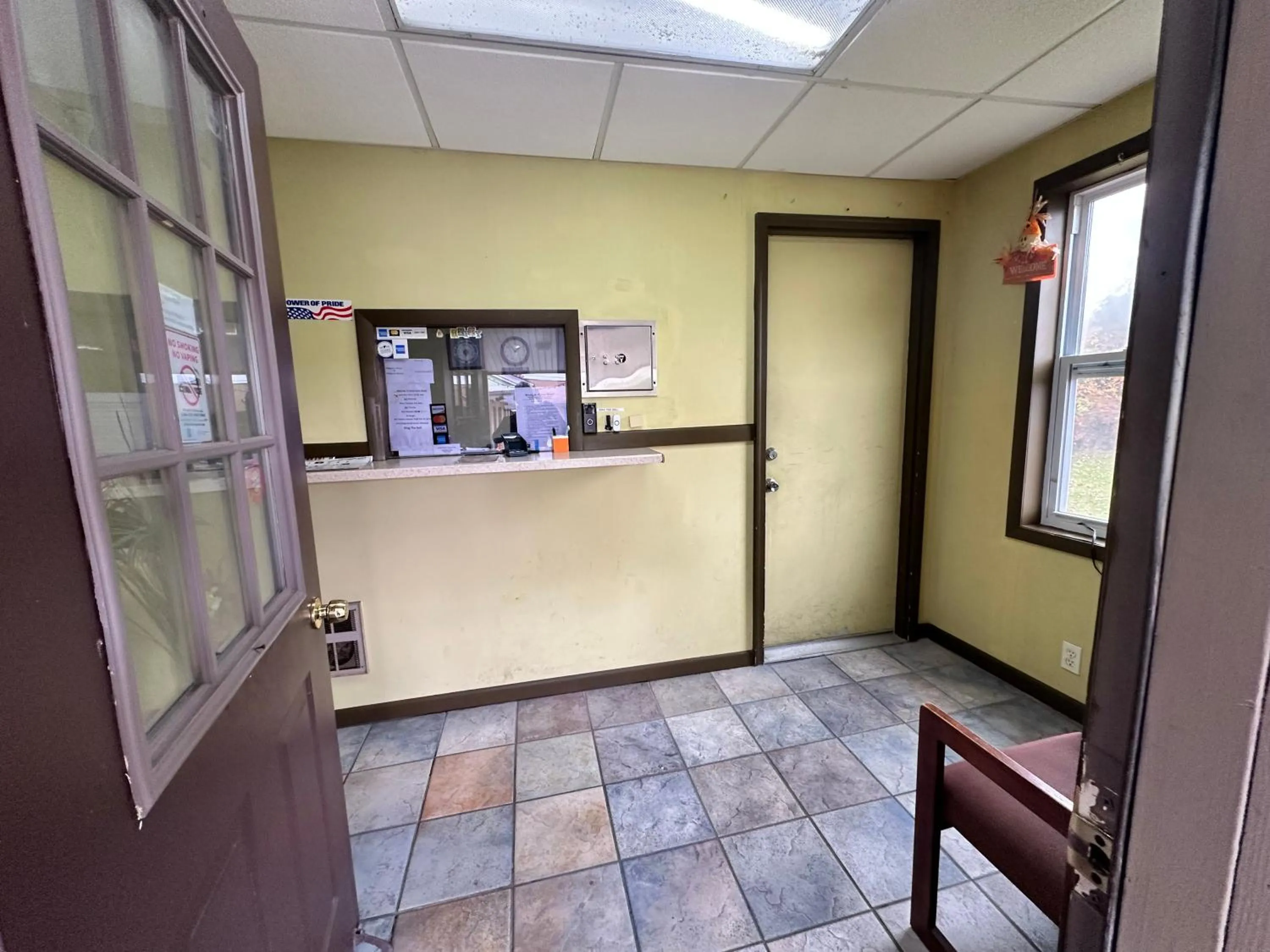 Lobby or reception in Westgate Manor Motel Austintown & Youngstown OHIO