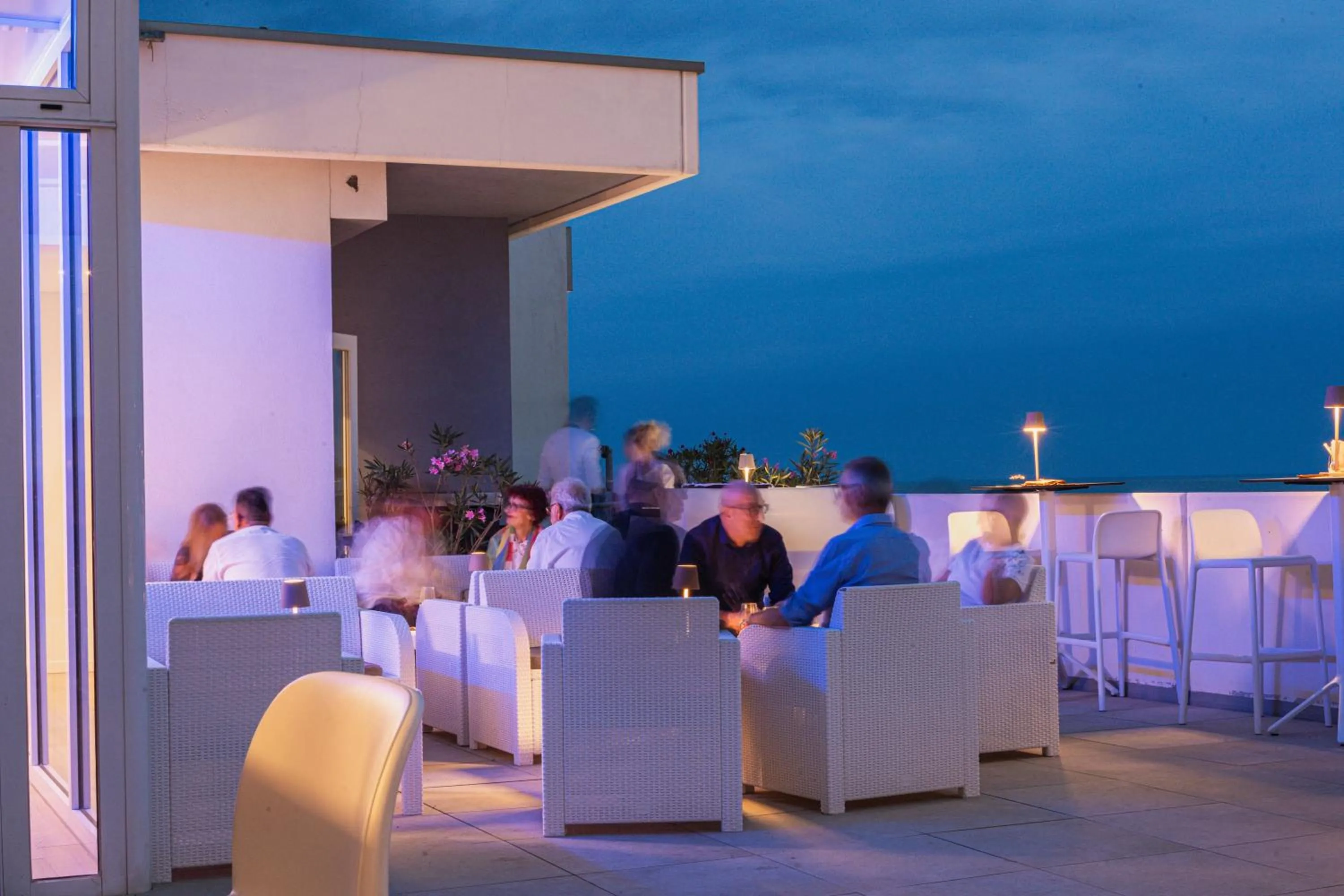 Balcony/Terrace in Hotel Mediterraneo