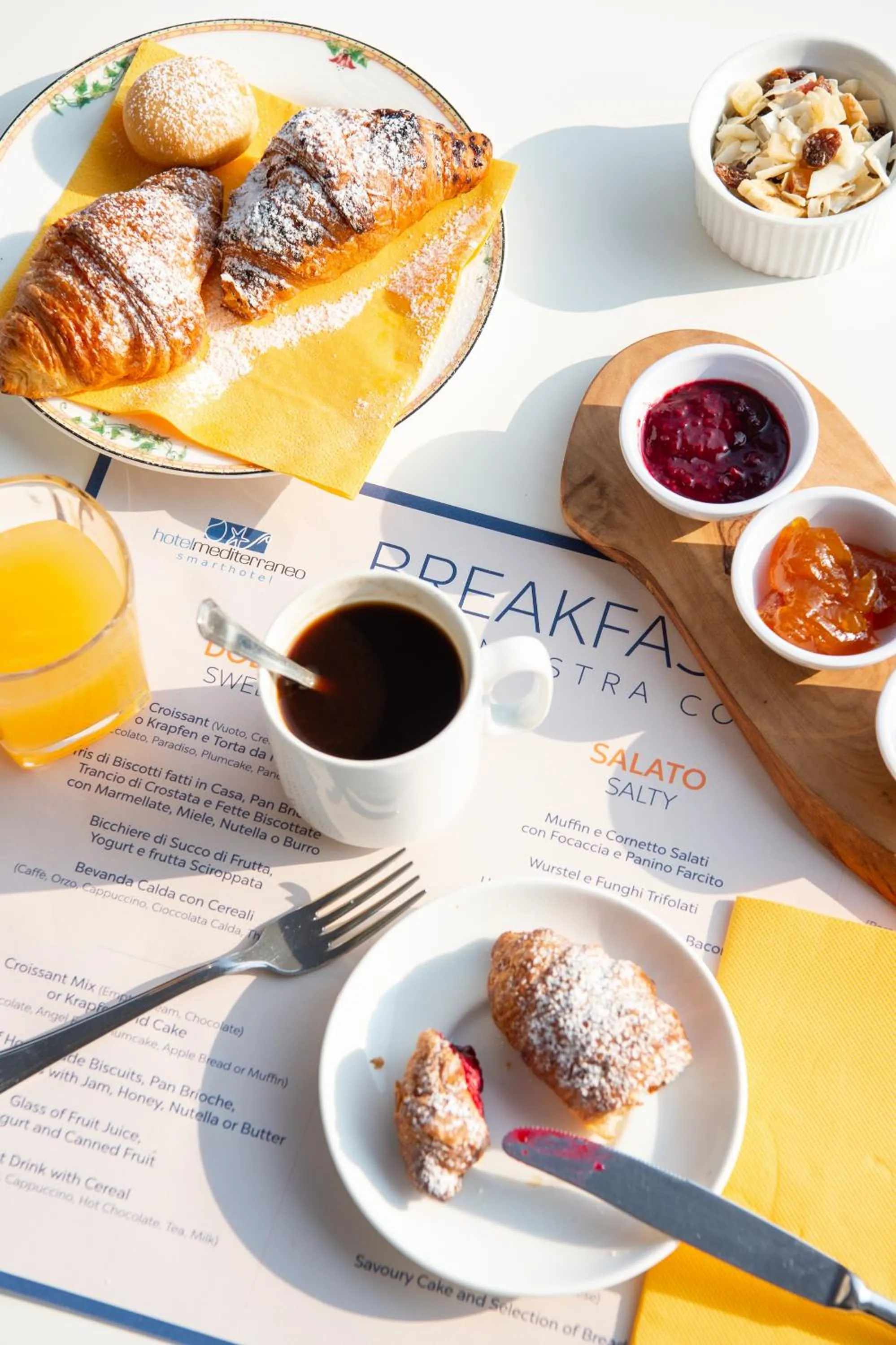 On site in Hotel Mediterraneo