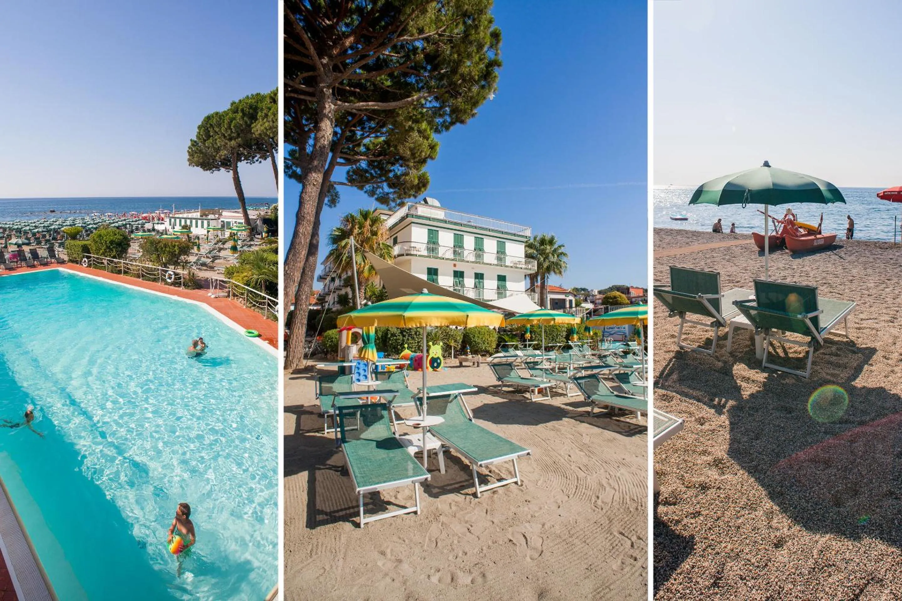 Beach in Hotel Gabriella