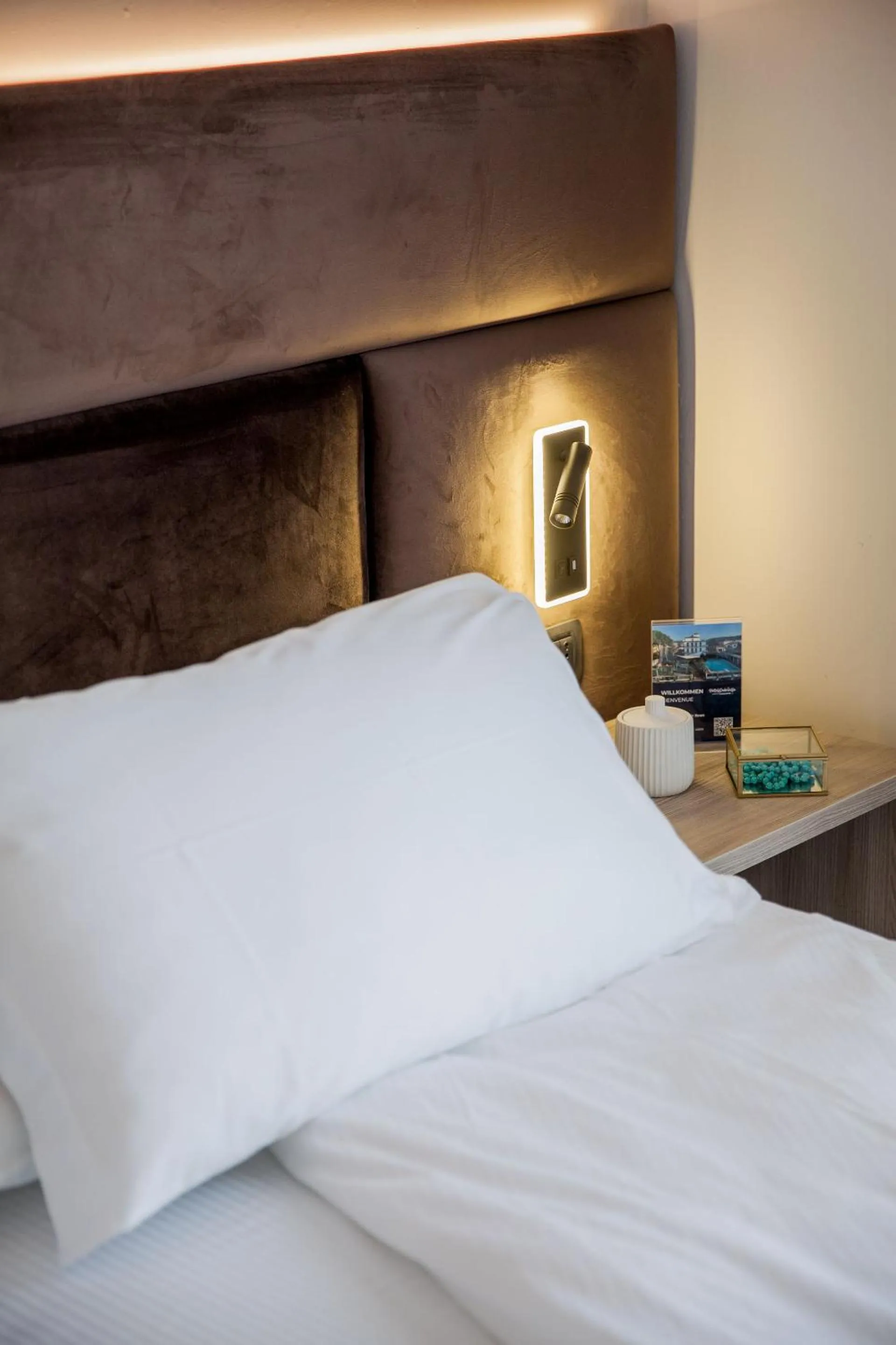 Bed in Hotel Gabriella