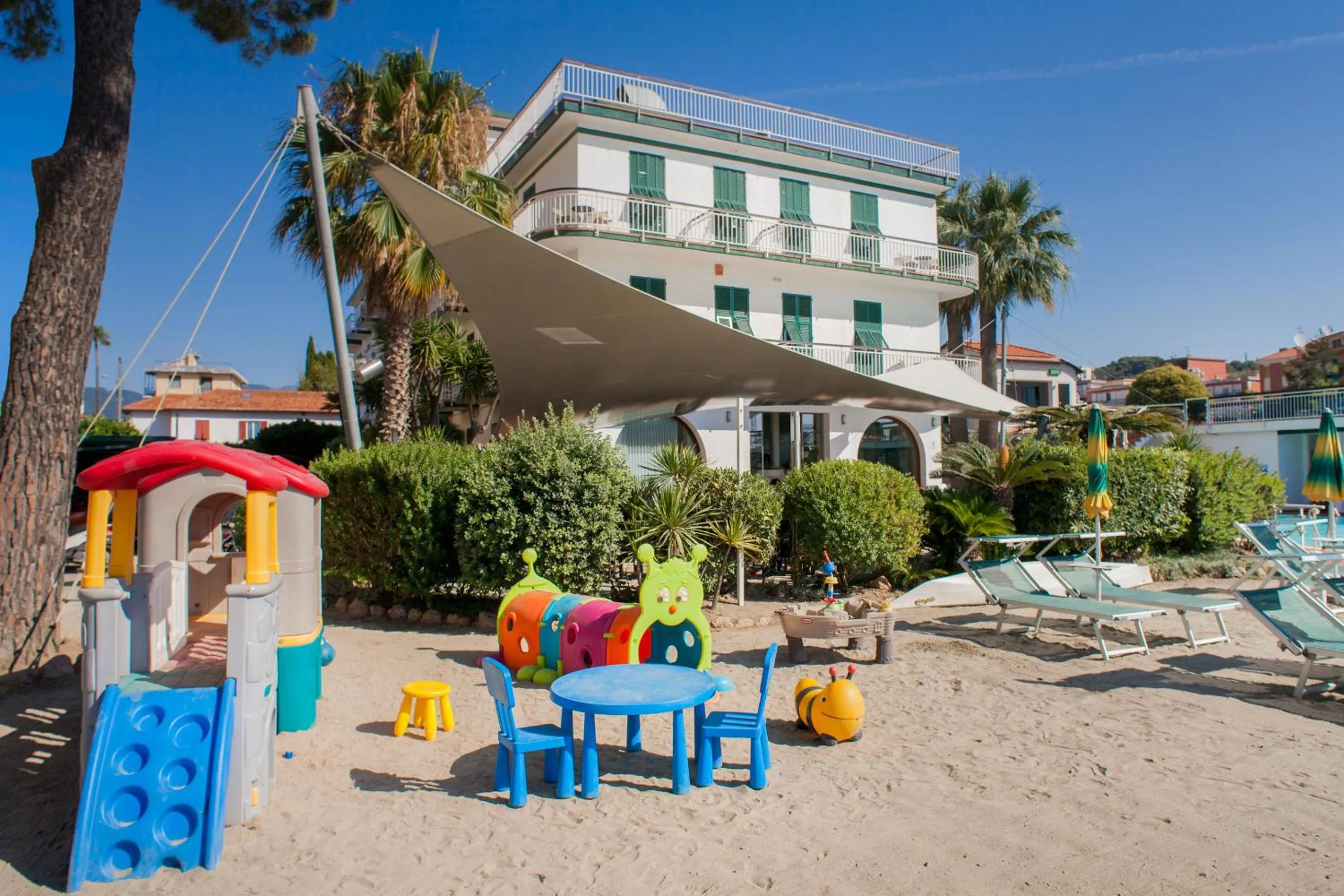 Garden in Hotel Gabriella