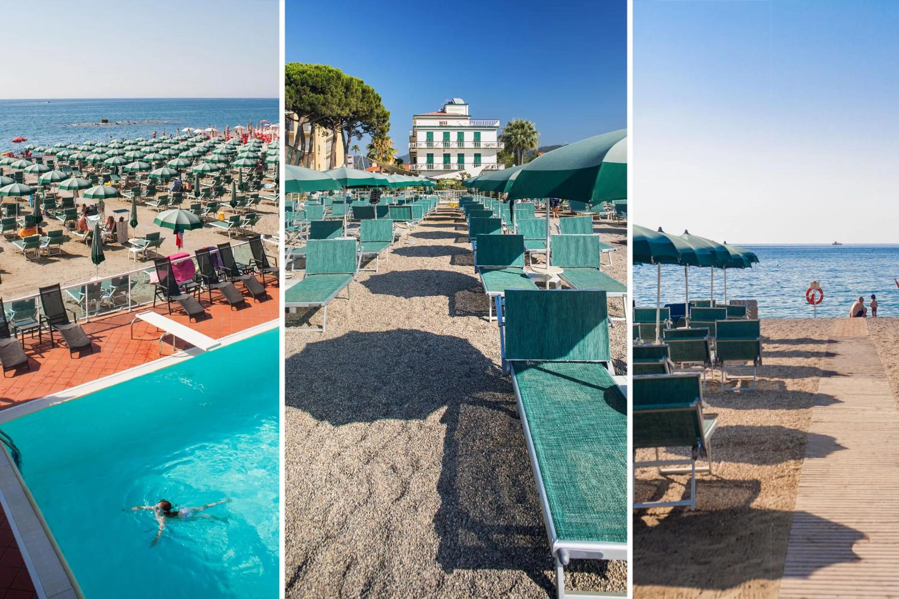 Beach in Hotel Gabriella