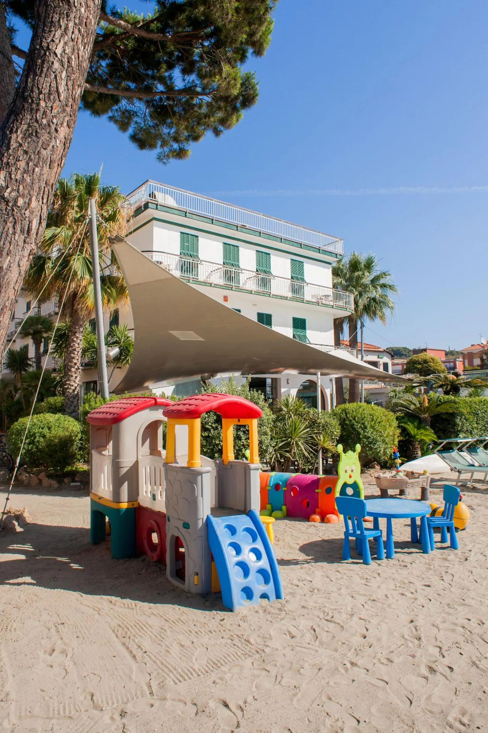 Children play ground in Hotel Gabriella