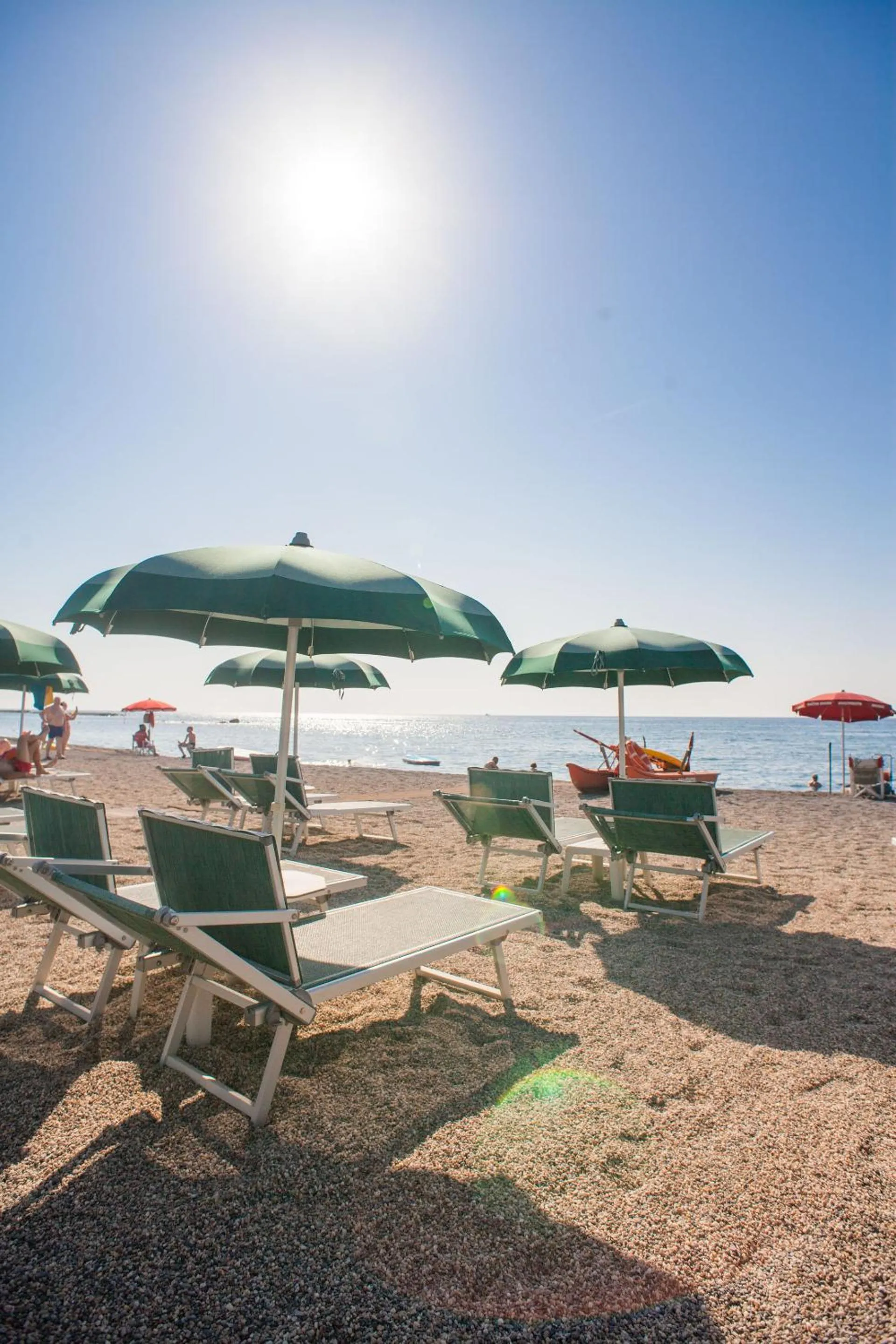 Beach in Hotel Gabriella