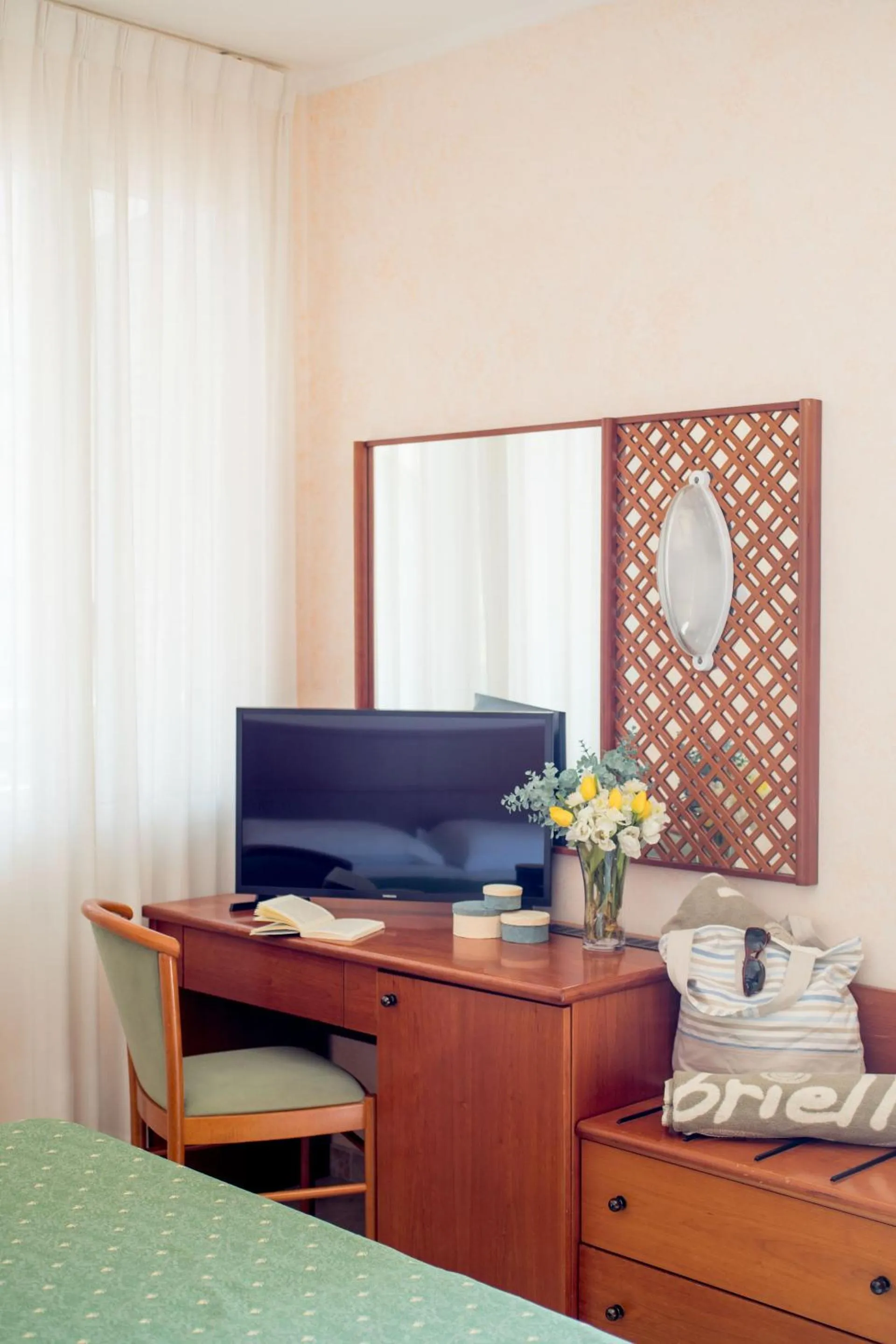 Bed in Hotel Gabriella