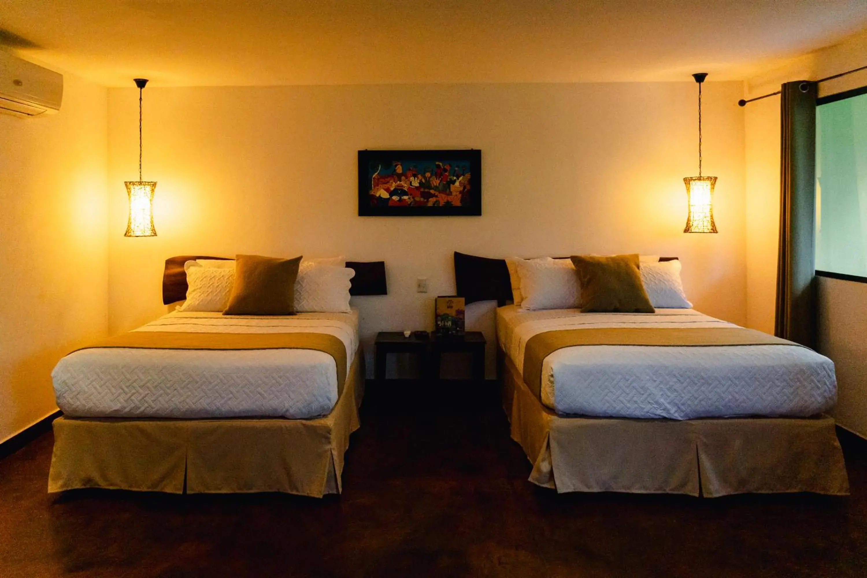 Deluxe Double Room with Balcony in Hotel Juayua Deluxe Double Room with Balcony in Hotel Juayua