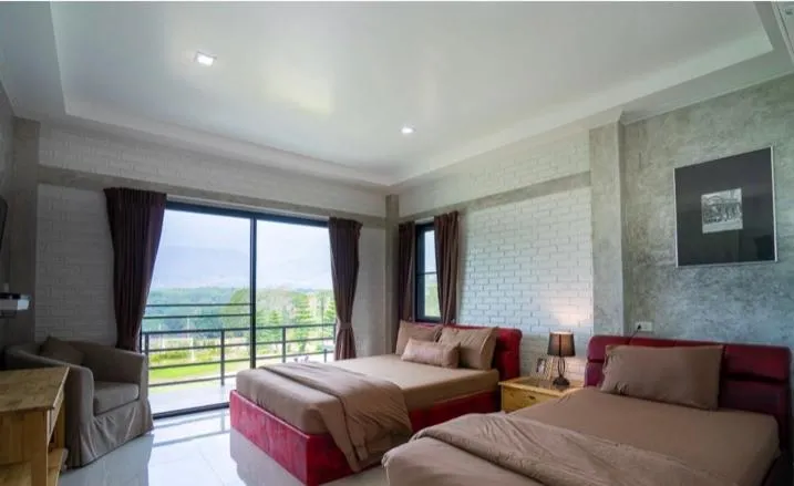 Bed in Khao Kho Overview Resort
