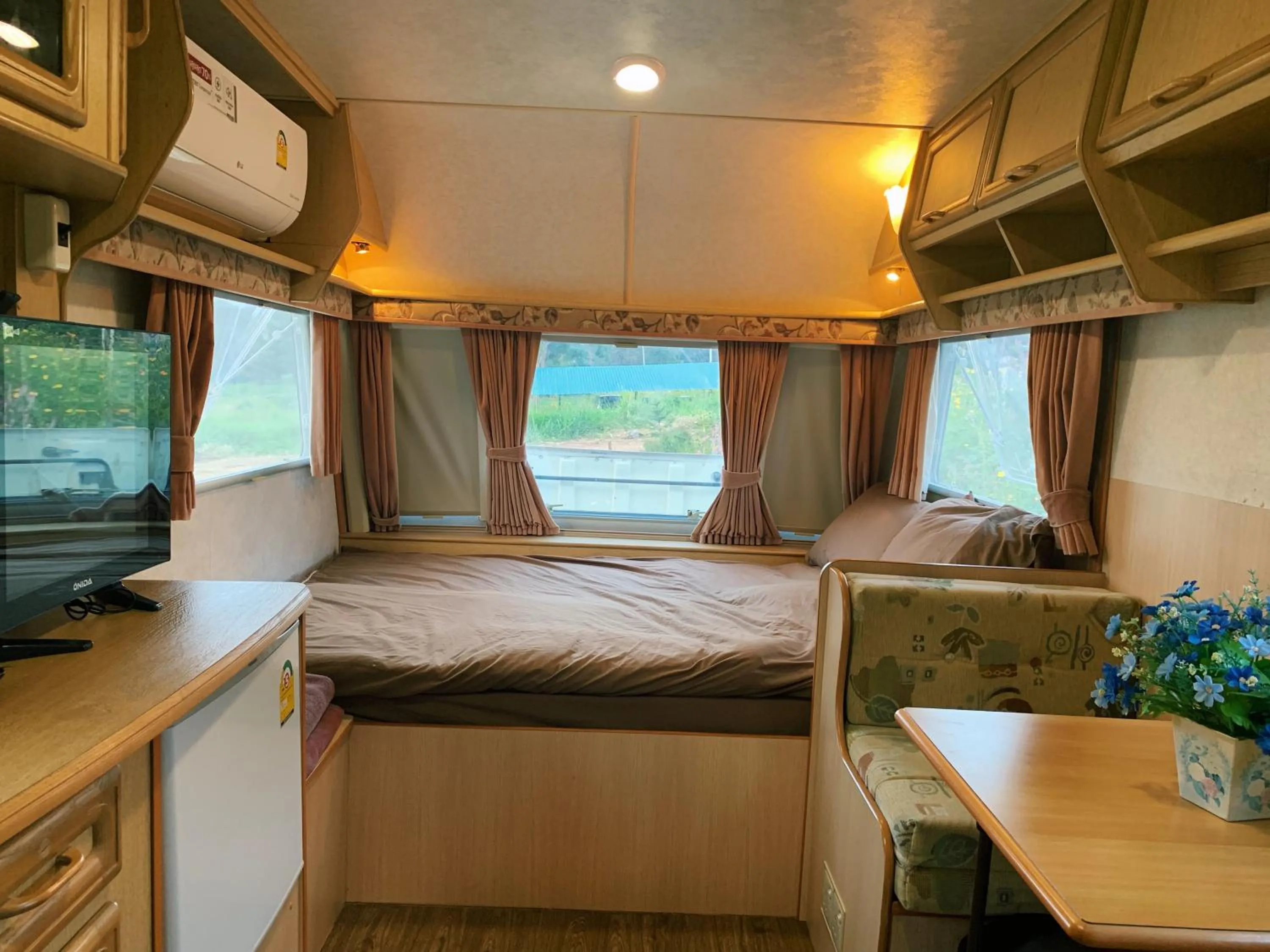 Bed in Khao Kho Overview Resort