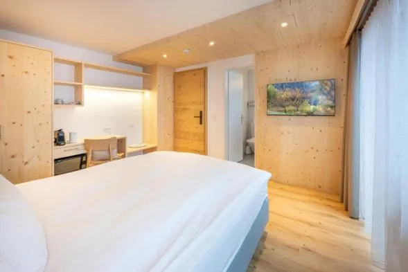 Bedroom, Bed in Hotel Sarazena