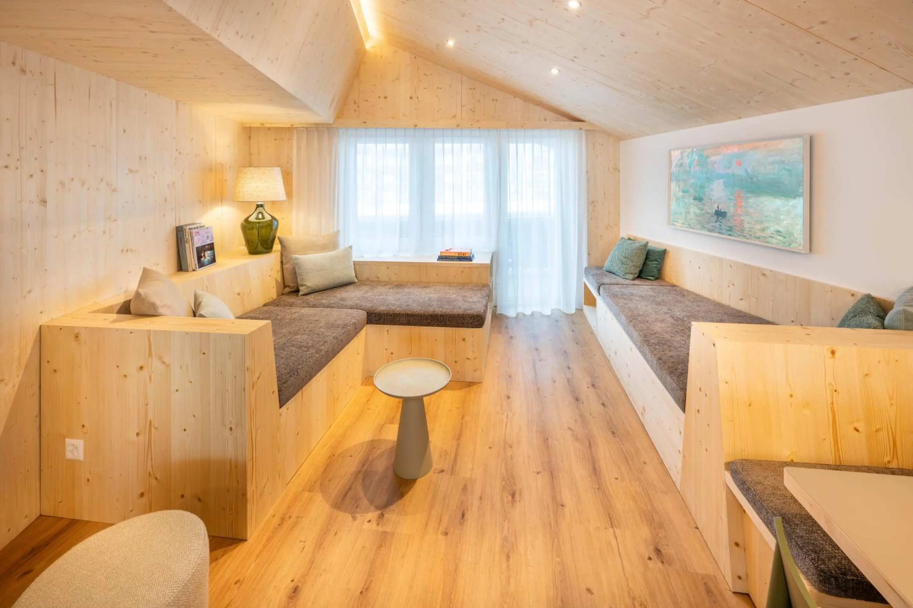 Bed in Hotel Sarazena