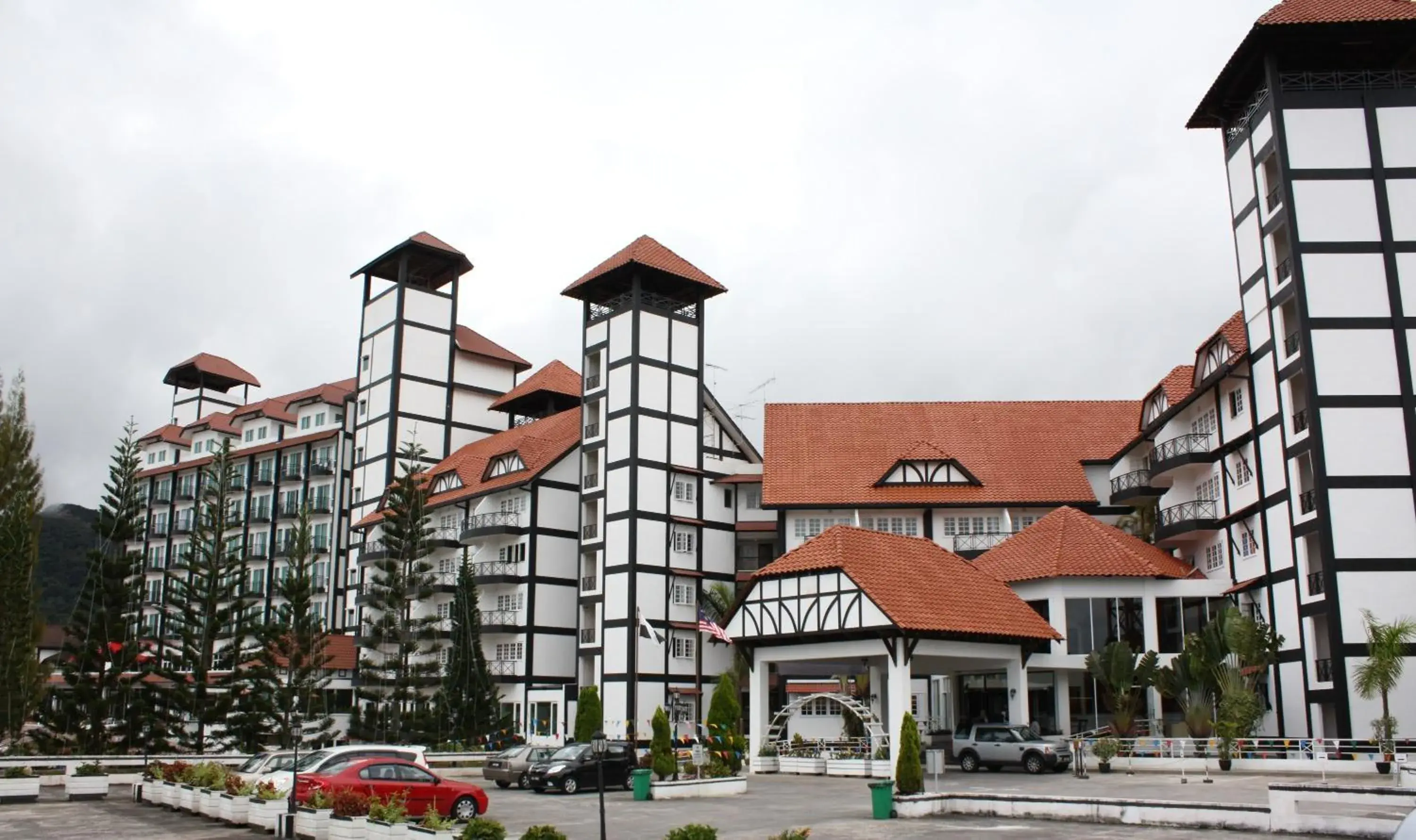 Facade/entrance in Heritage Hotel Cameron Highlands Facade/entrance in Heritage Hotel Cameron Highlands