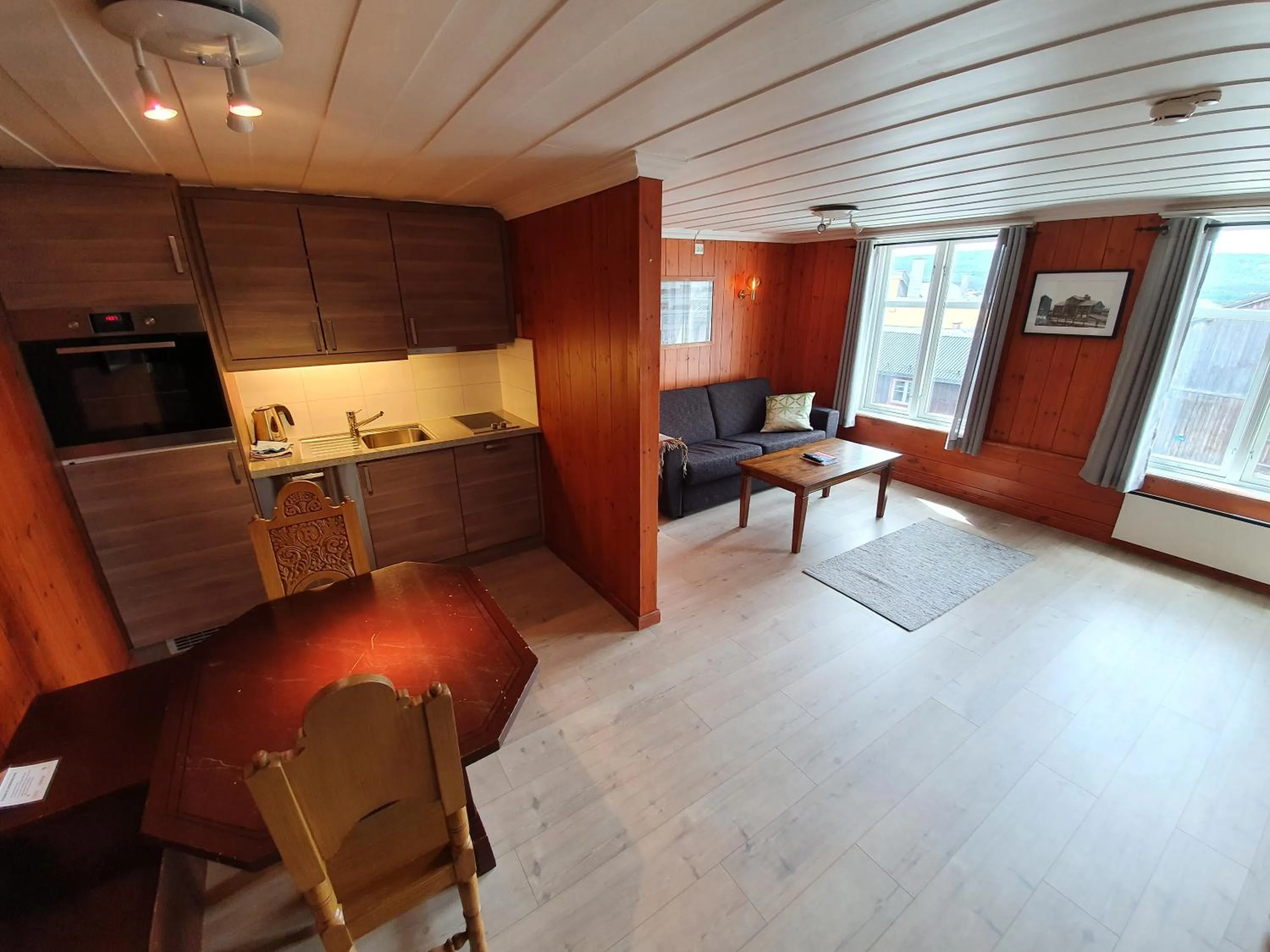 Kitchen or kitchenette in Vertshuset Røros